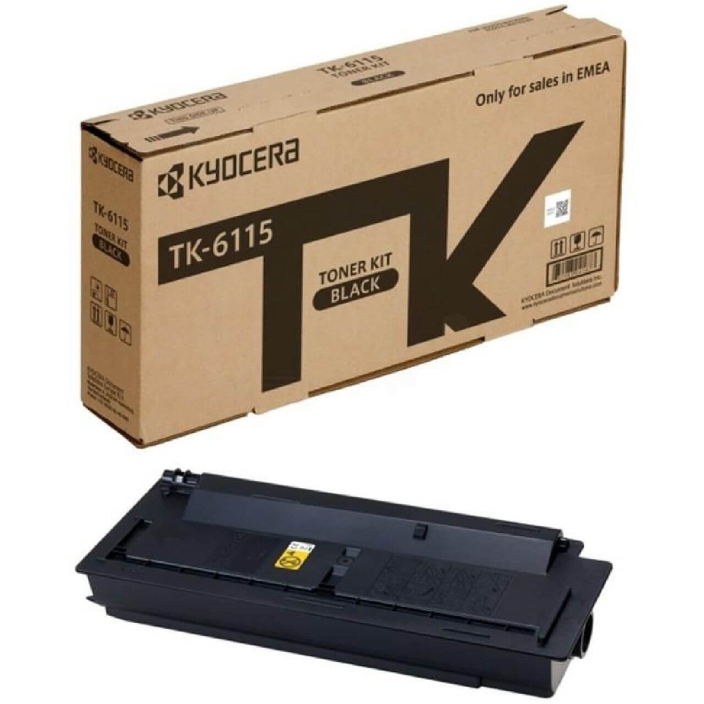Original Kyocera Toner 1T02P10NL0/TK-6115K Black