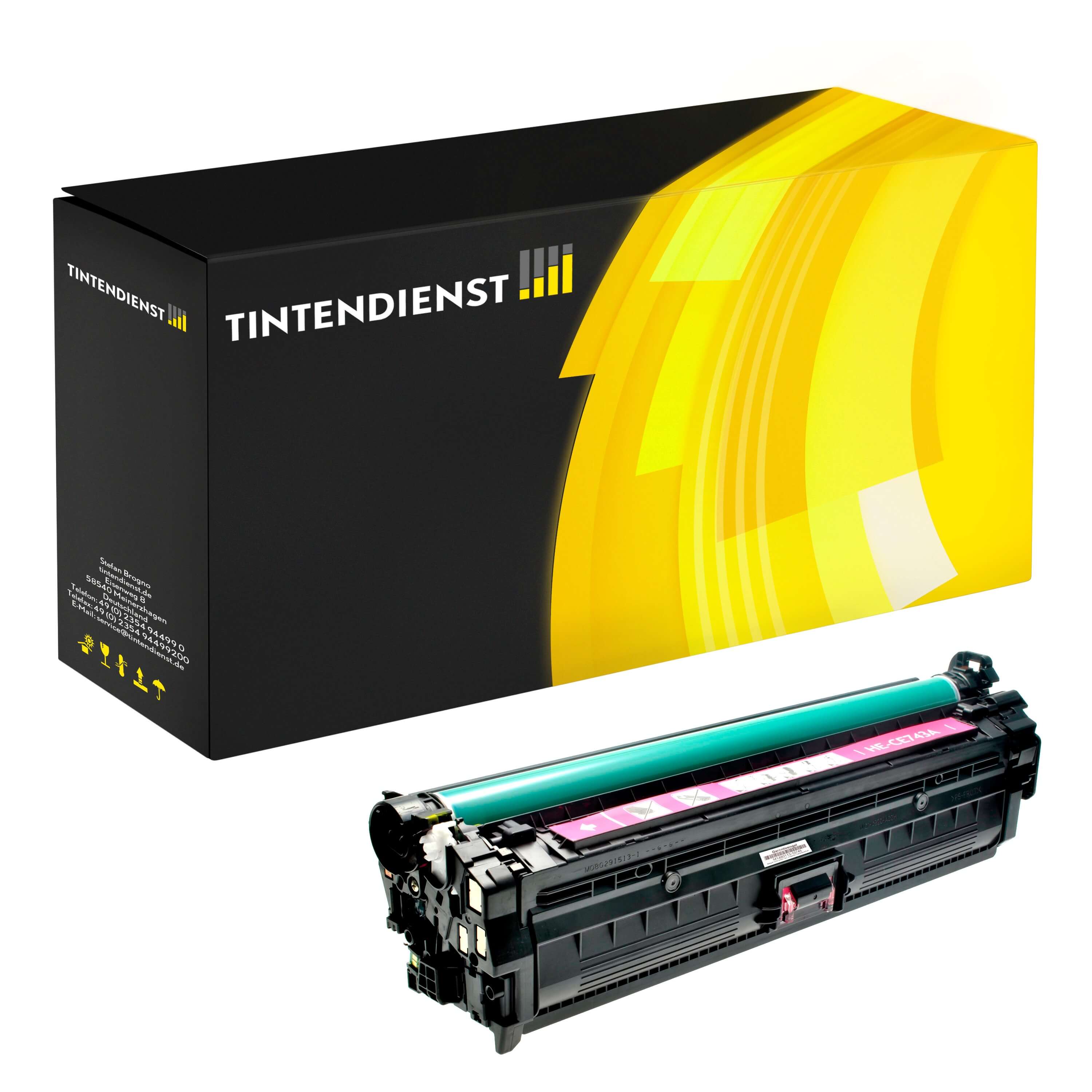Toner kompatibel zu HP 307A, magenta