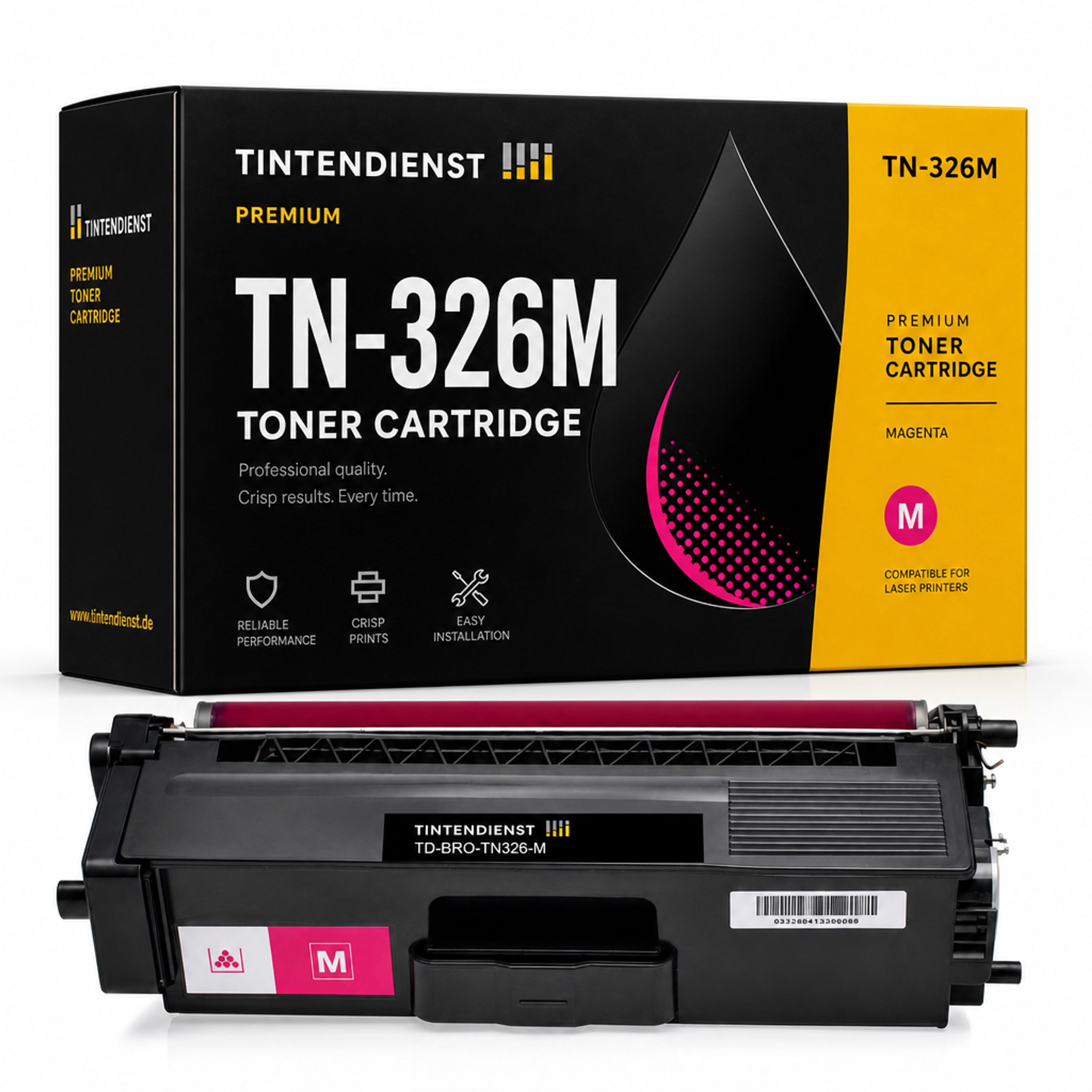 Toner kompatibel zu Brother TN-326M, magenta