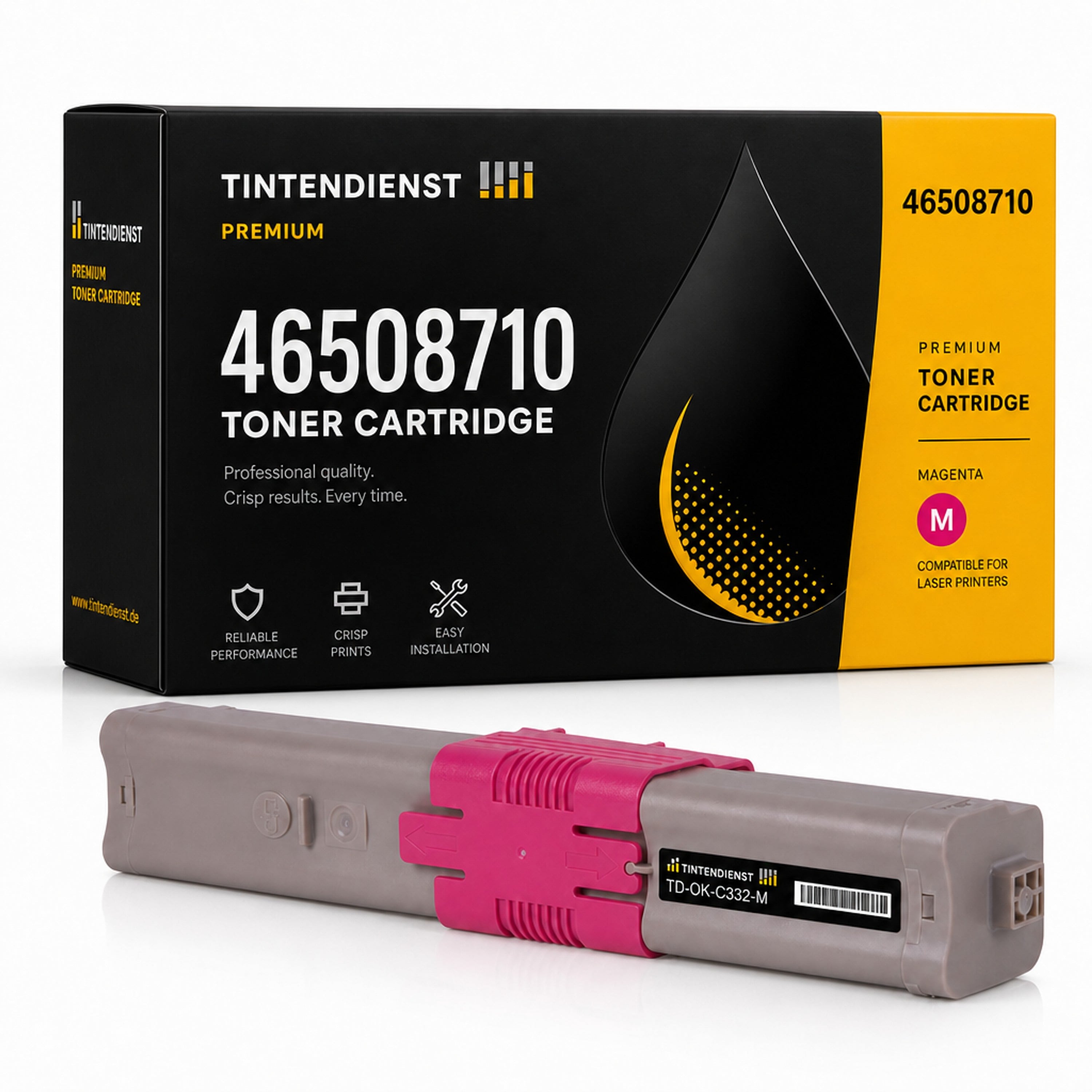 Toner kompatibel zu OKI 46508710, magenta