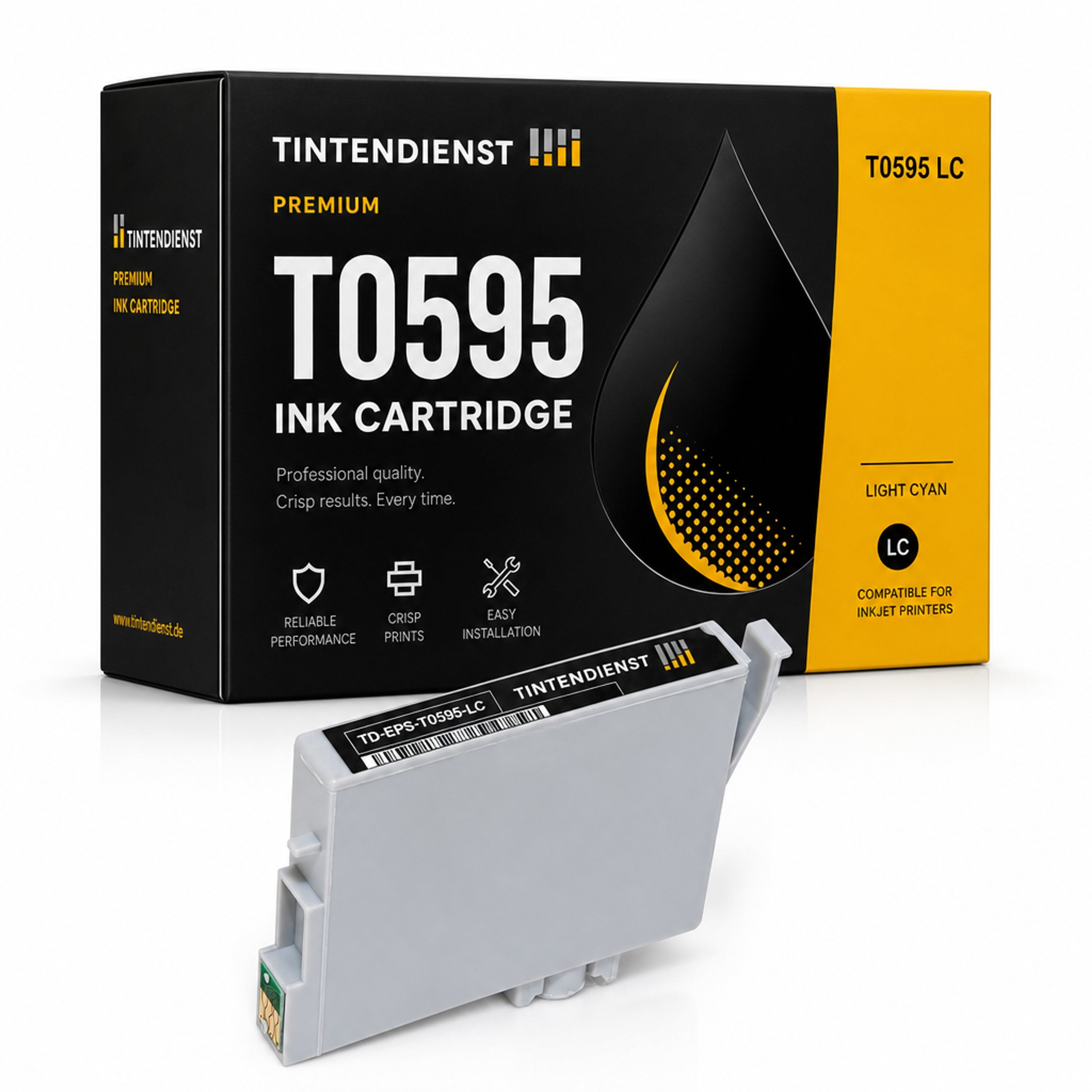 Epson T0595 Druckerpatrone (C13T05954010) cyan – Tintendienst kompatibel