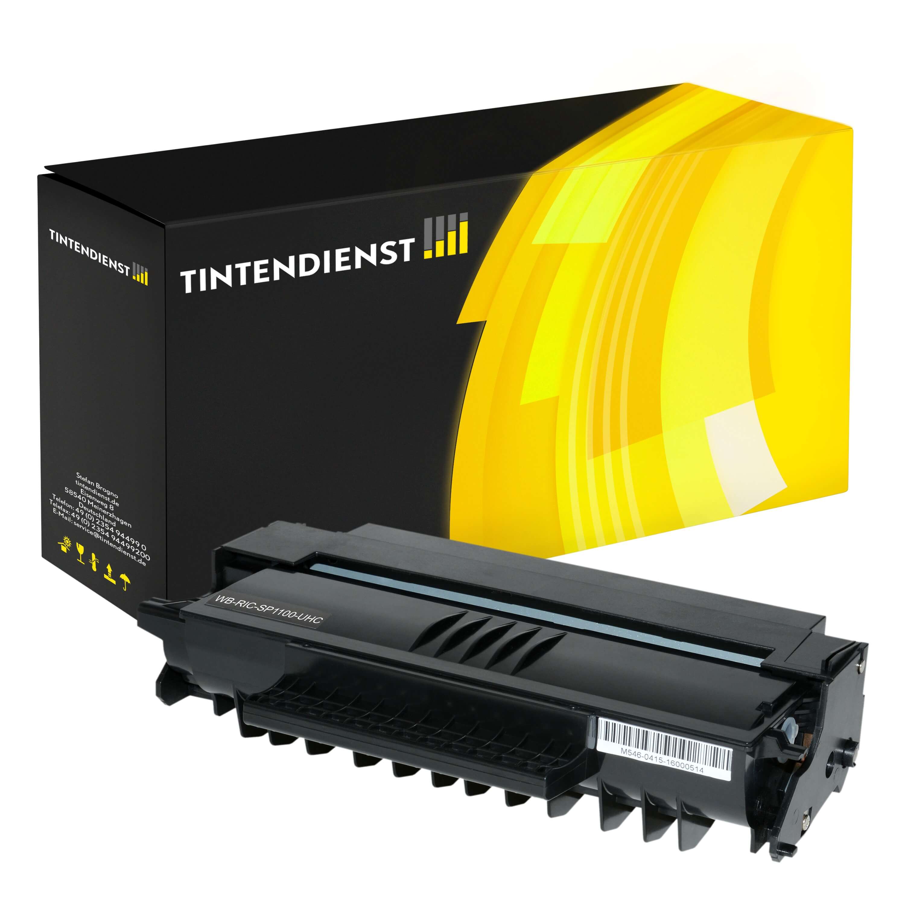 Toner kompatibel zu Ricoh 406572, schwarz