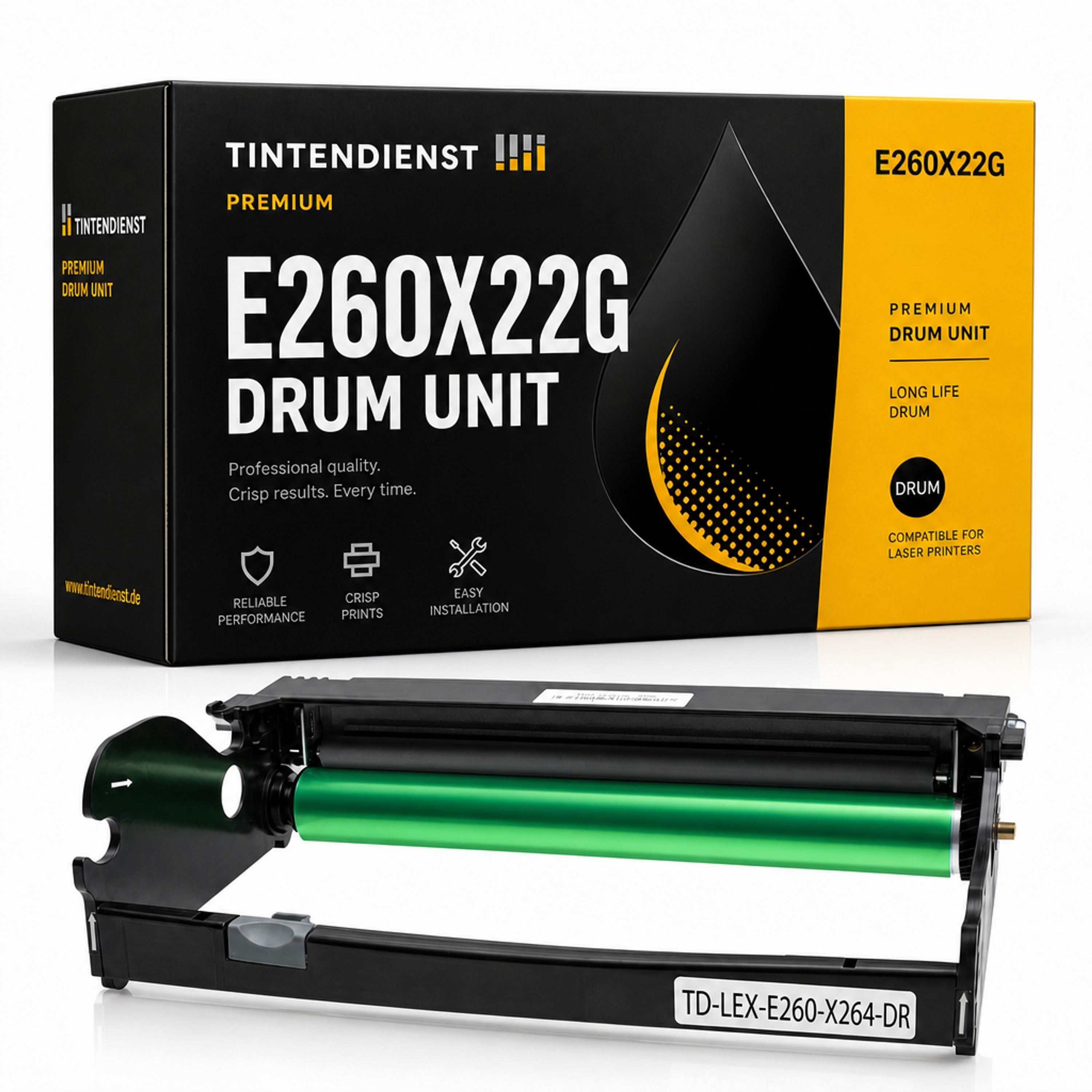 Trommel kompatibel zu Lexmark E260X22G