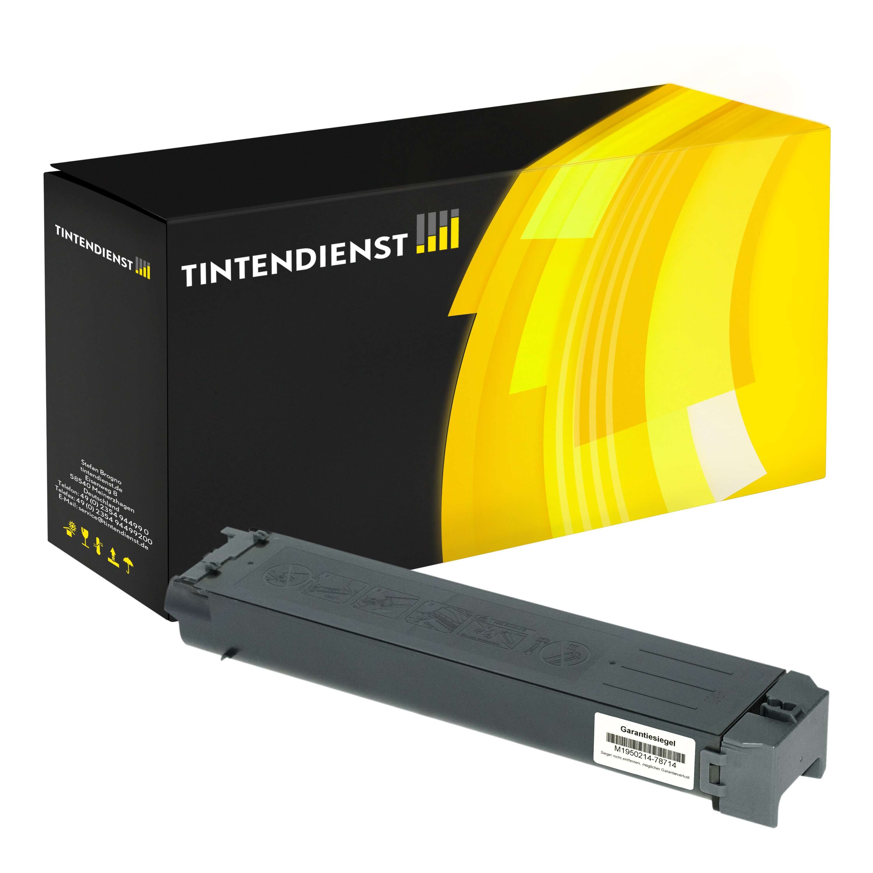 Toner kompatibel zu Sharp MXC-38GTB, schwarz