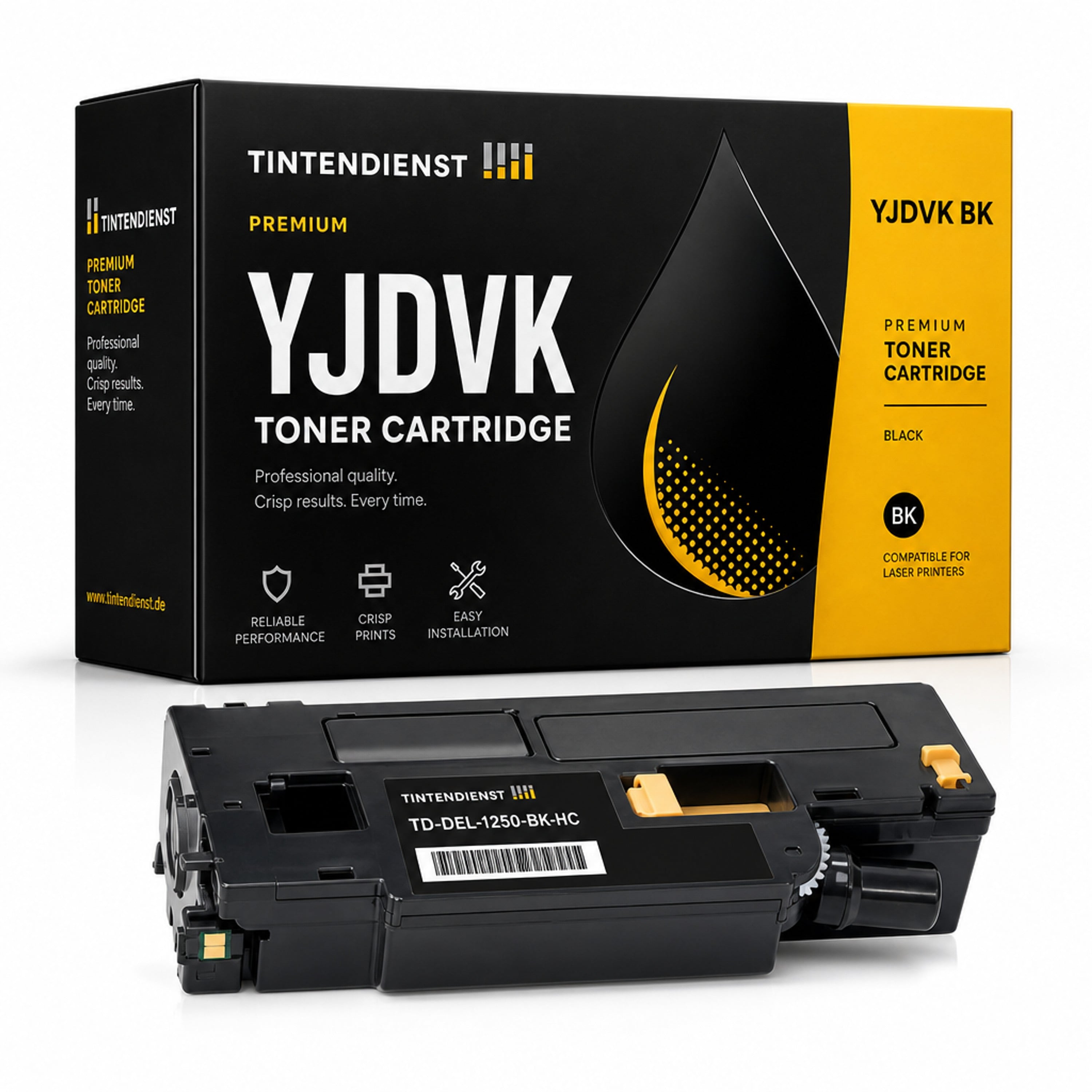 Toner kompatibel zu Dell YJDVK, schwarz