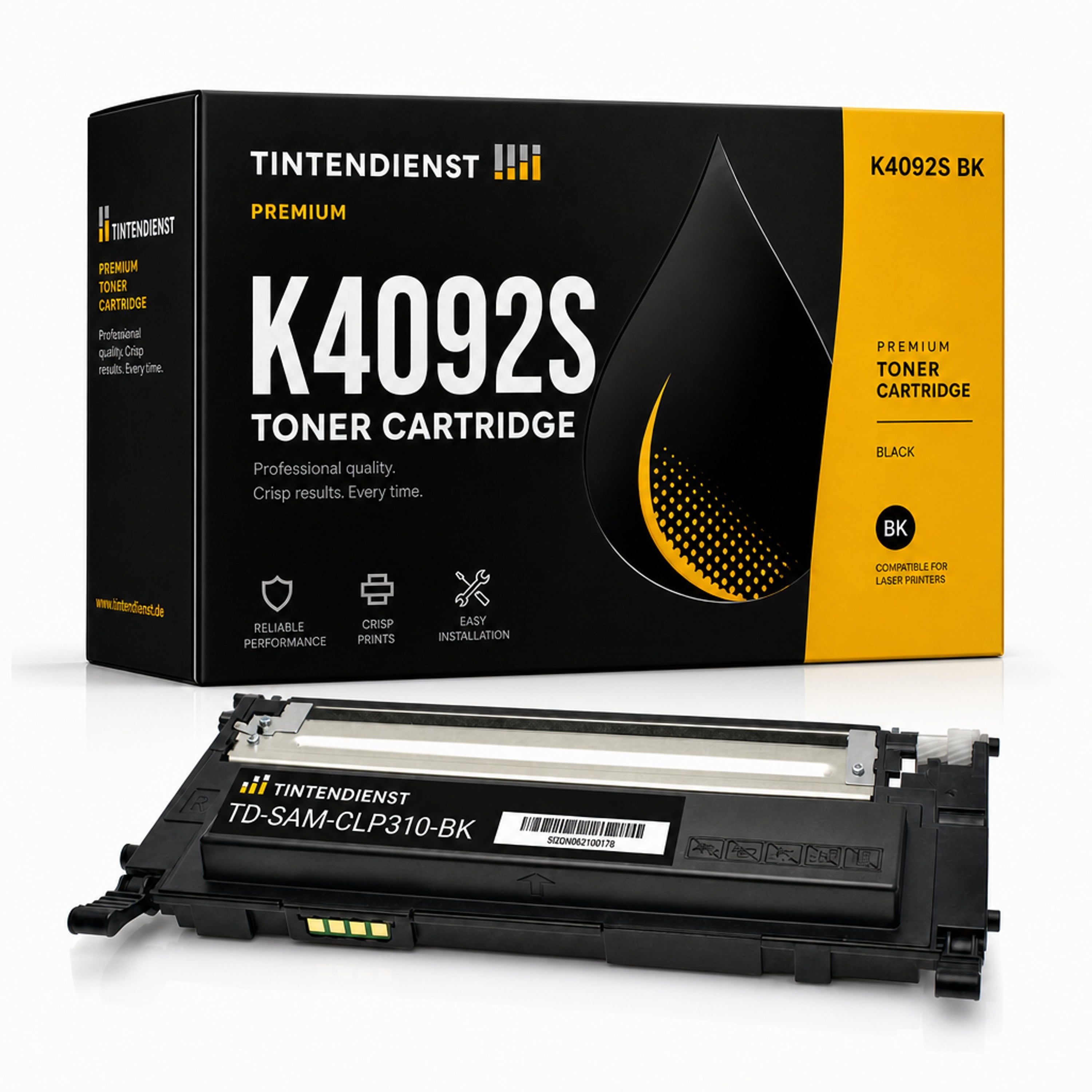 Toner kompatibel zu Samsung K4092S, schwarz