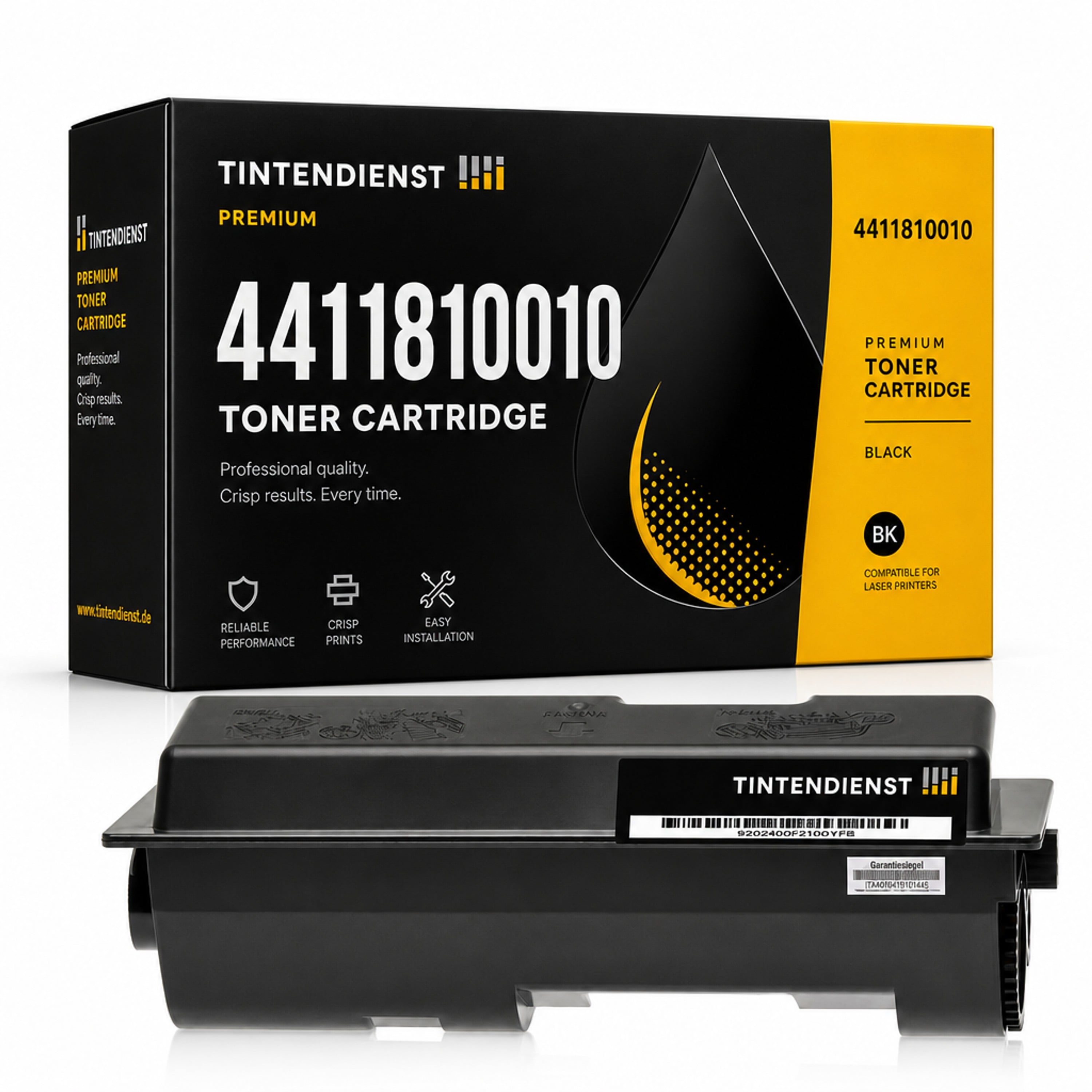 Toner kompatibel zu Utax 4411810010, schwarz