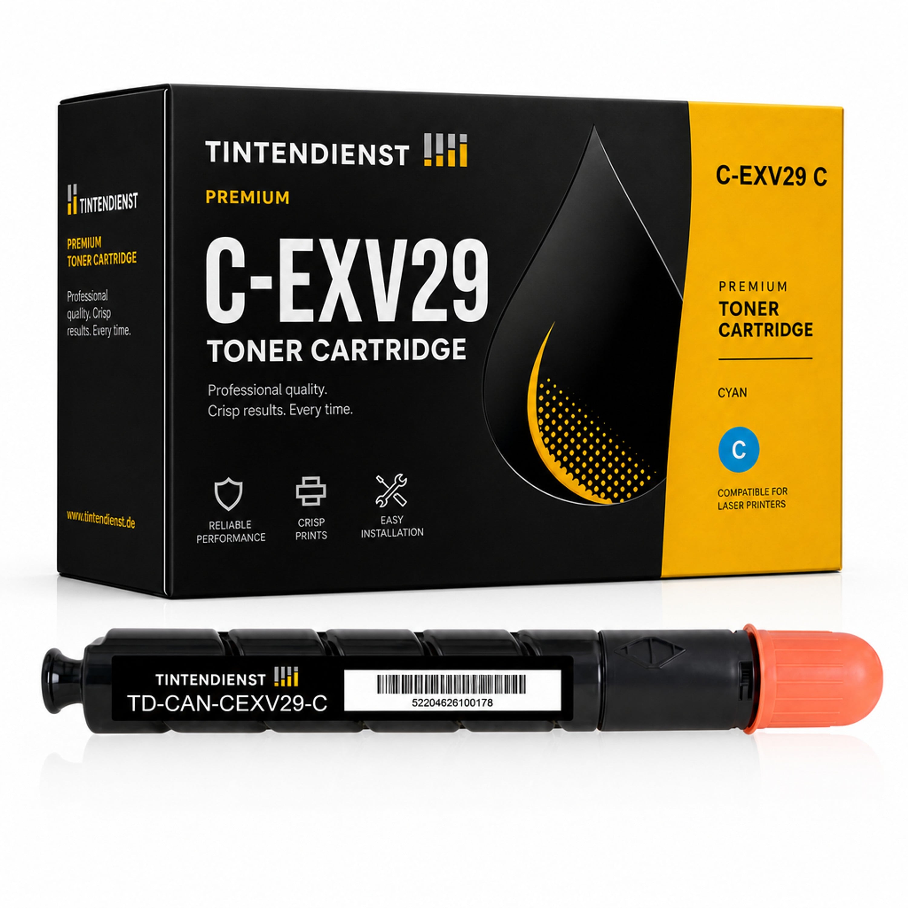 Toner kompatibel zu Canon C-EXV29, cyan