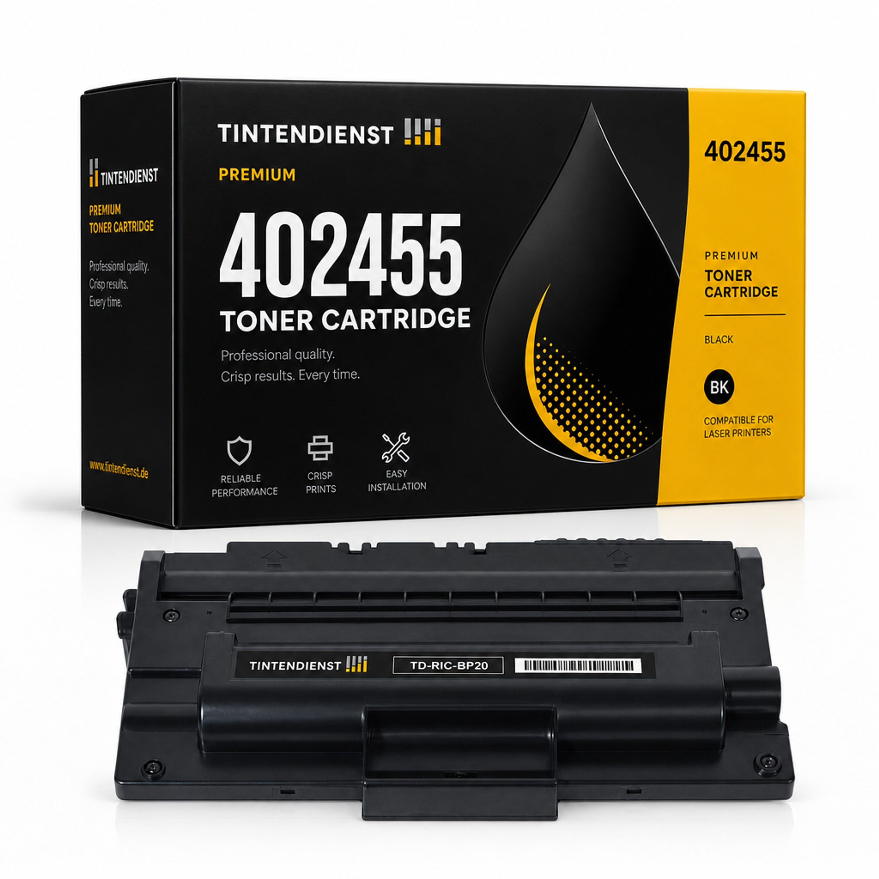 Toner kompatibel zu Ricoh 402455, schwarz