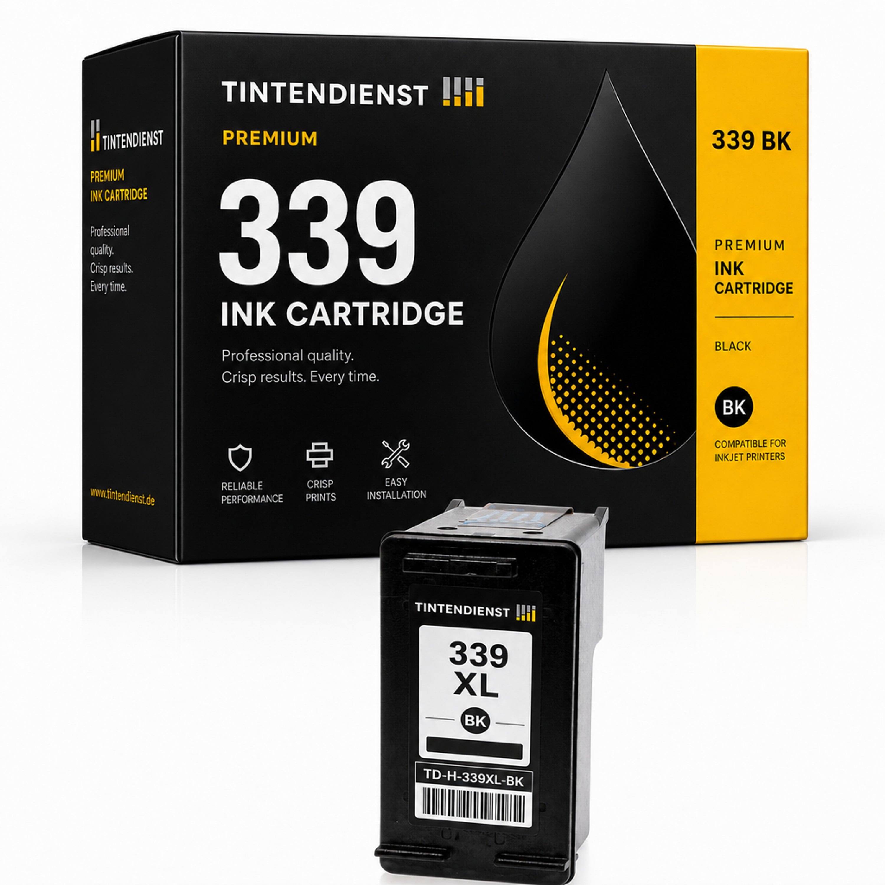 Druckerpatrone kompatibel zu HP 339, schwarz