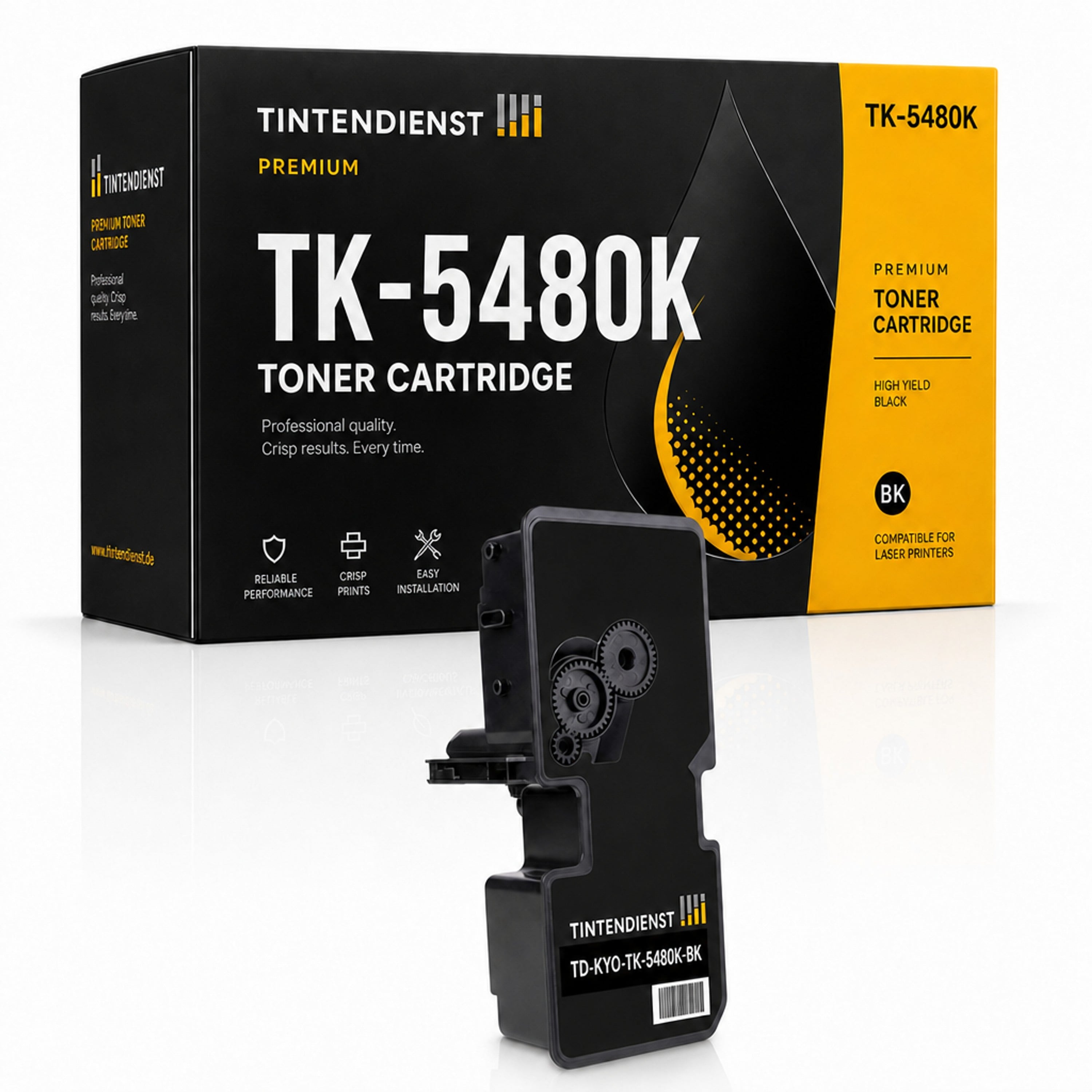 Toner kompatibel zu Kyocera TK-5480K, schwarz