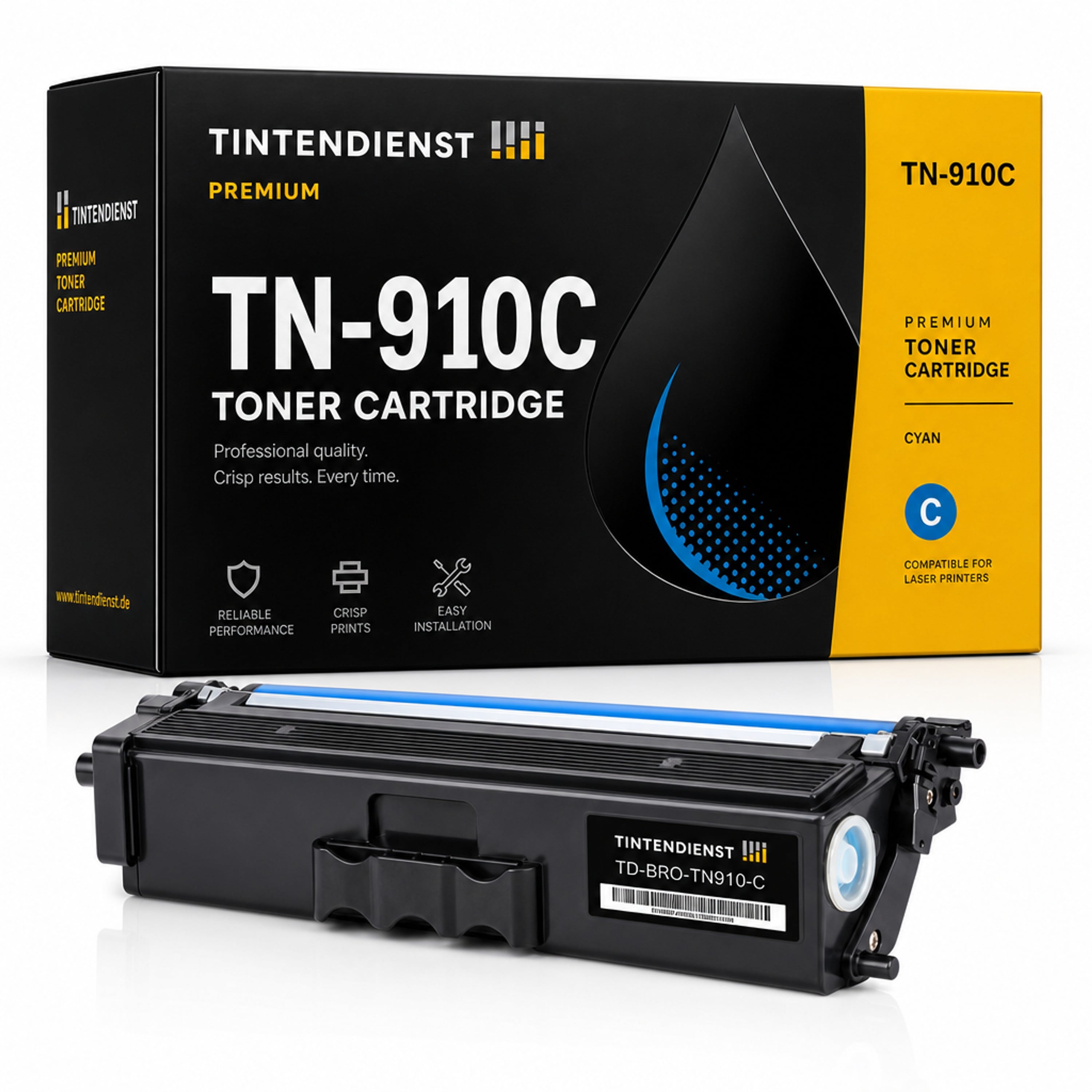 Toner kompatibel zu Brother TN-910C, cyan