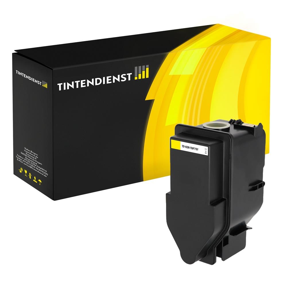Tintendienst Toner Konica Bizhub TNP79Y AAJW2D0 y