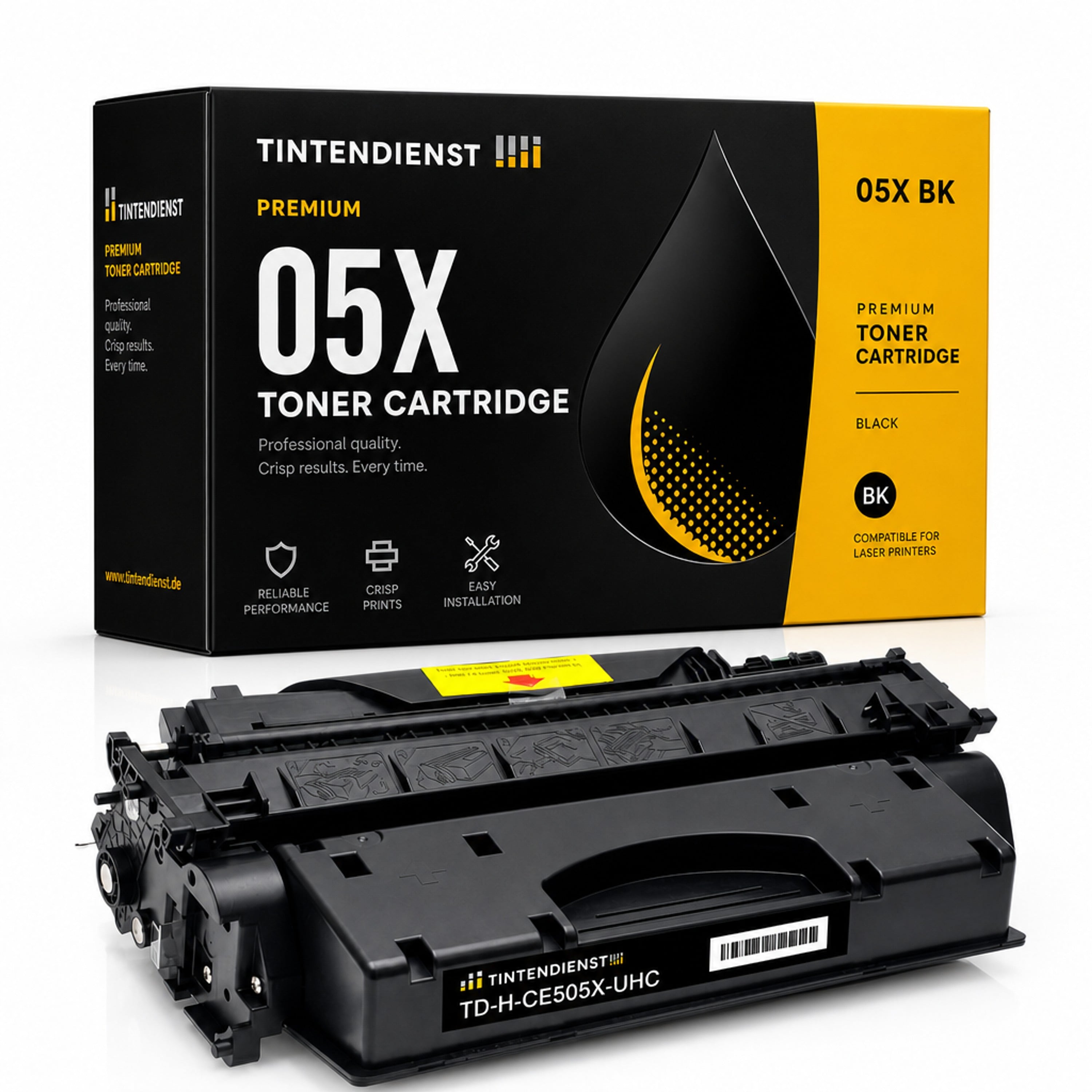Toner kompatibel zu HP 05X XXL, schwarz