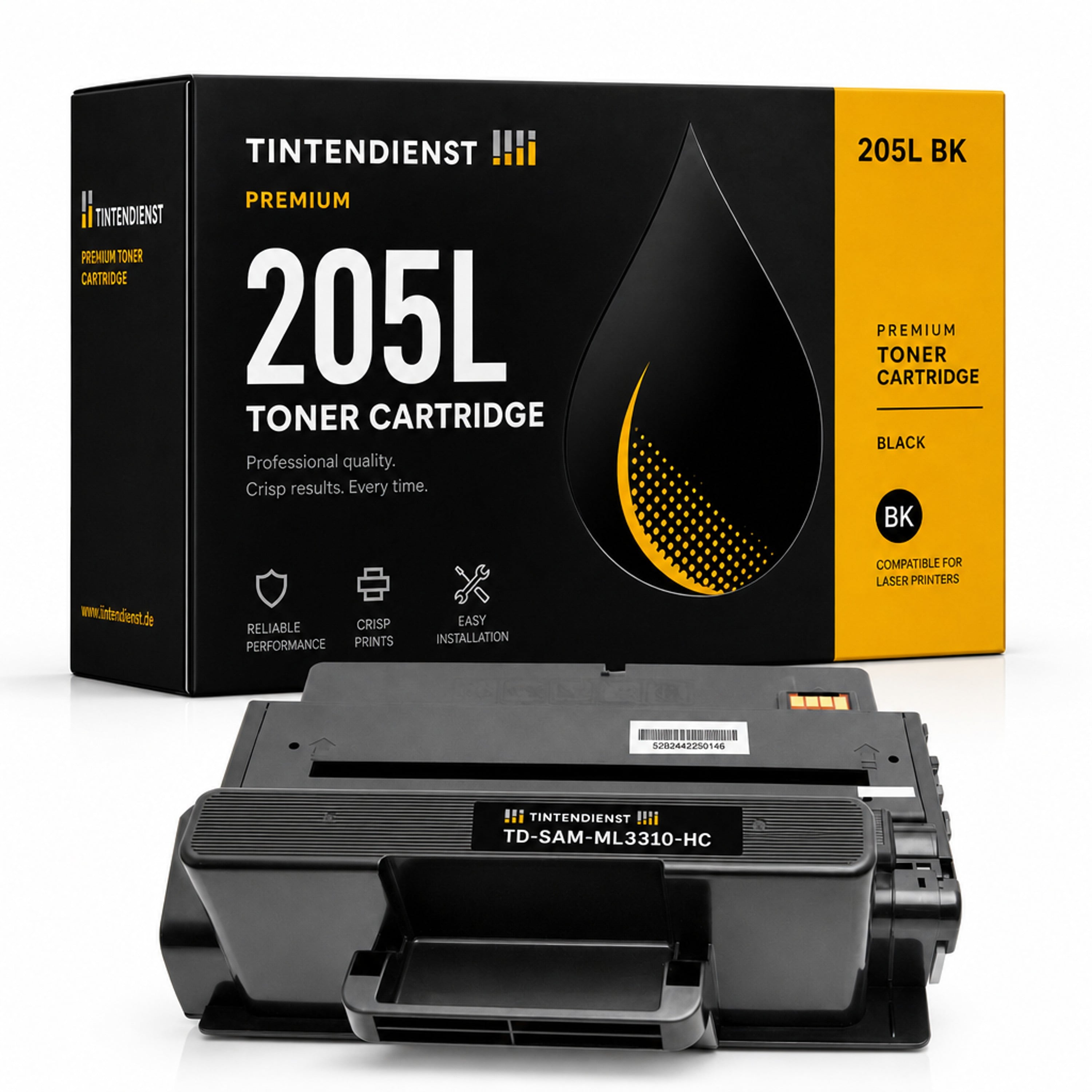 Toner kompatibel zu Samsung 205L, schwarz