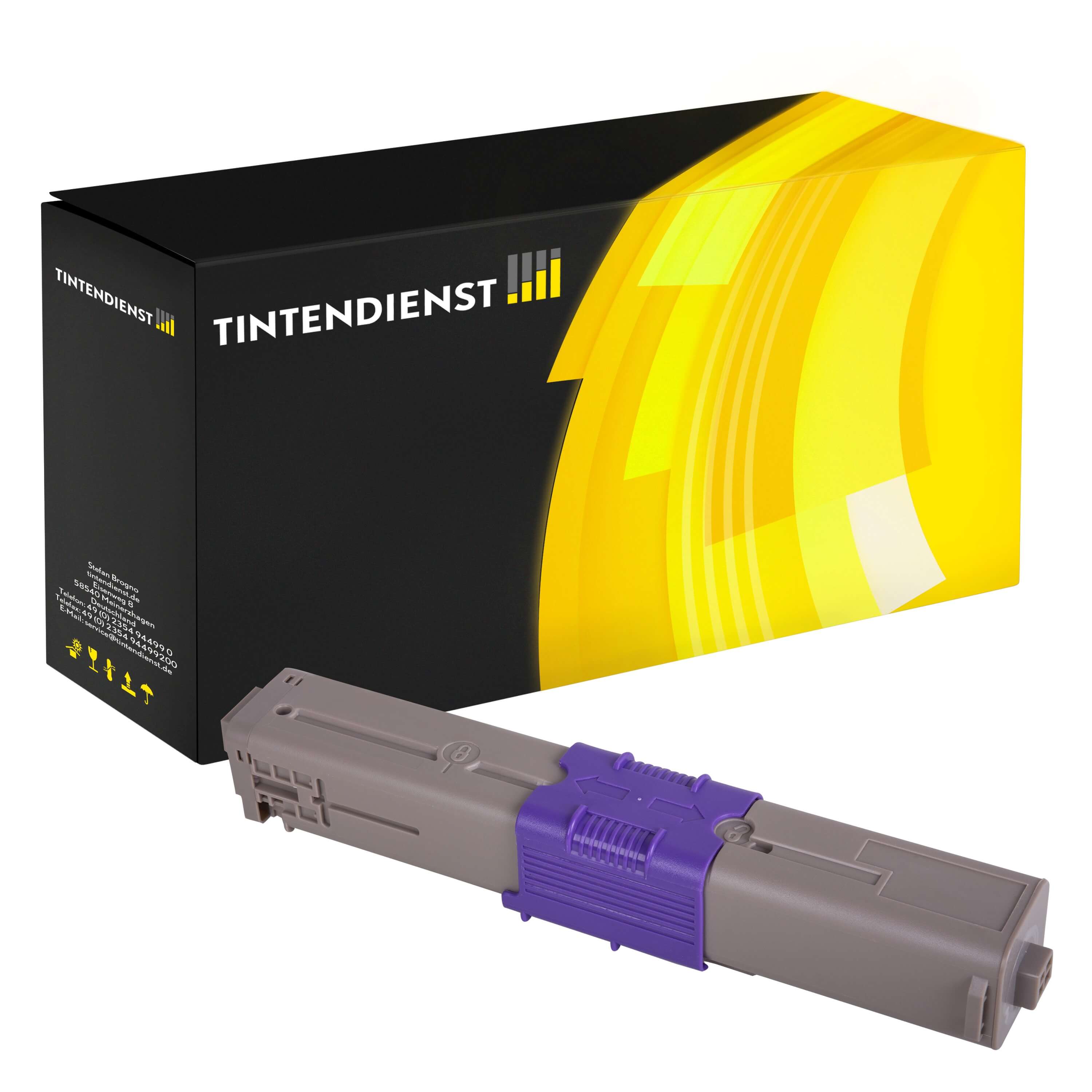 Toner kompatibel zu OKI 44469706, cyan