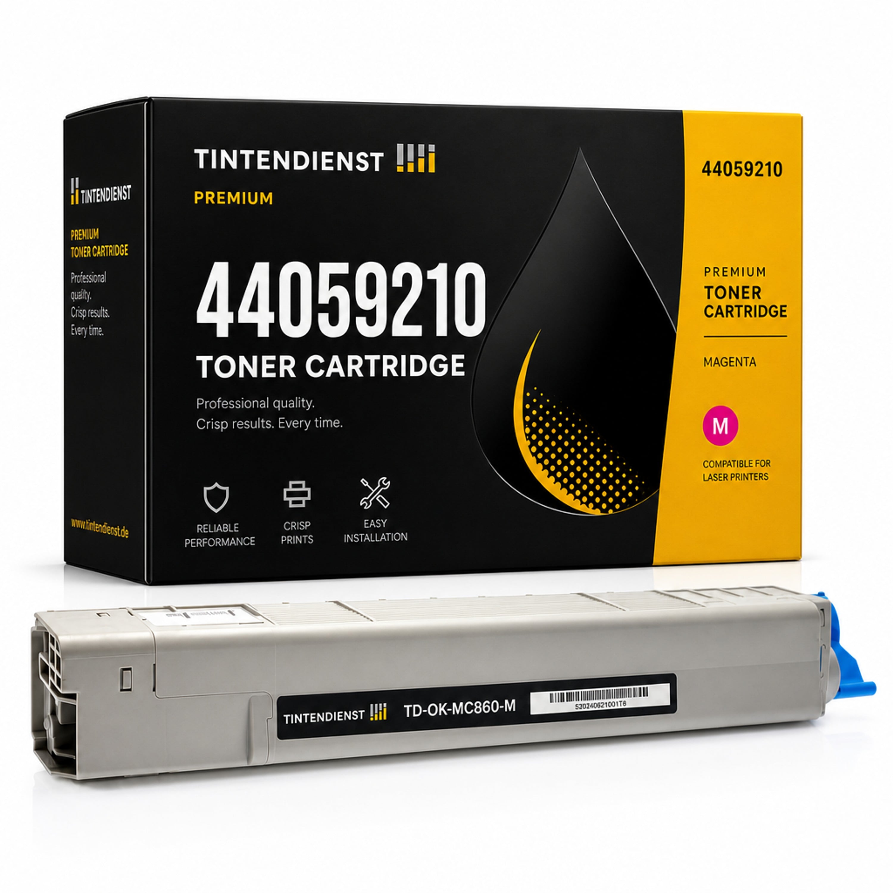 Toner kompatibel zu OKI 44059210, magenta