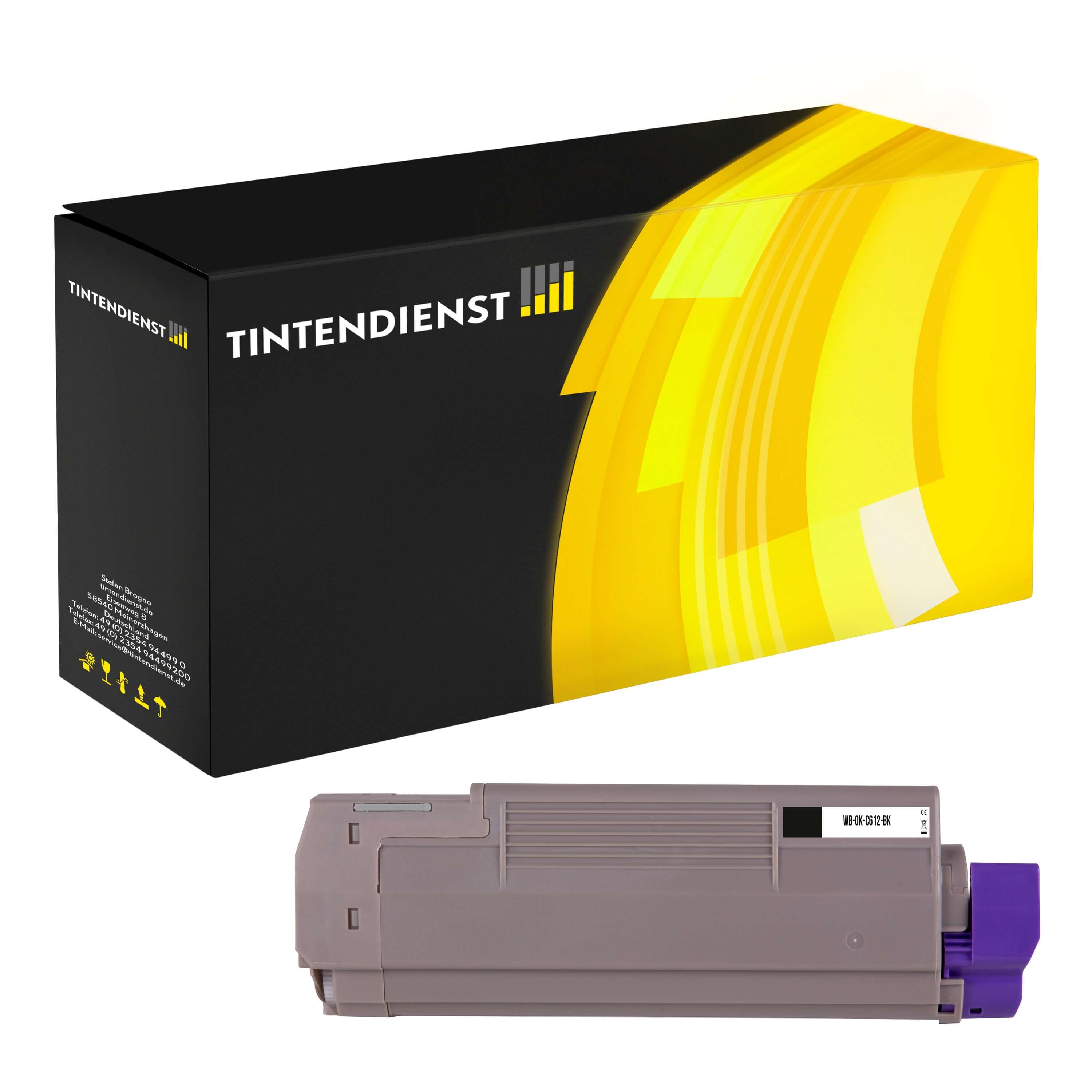 Toner kompatibel zu OKI 46507508, schwarz