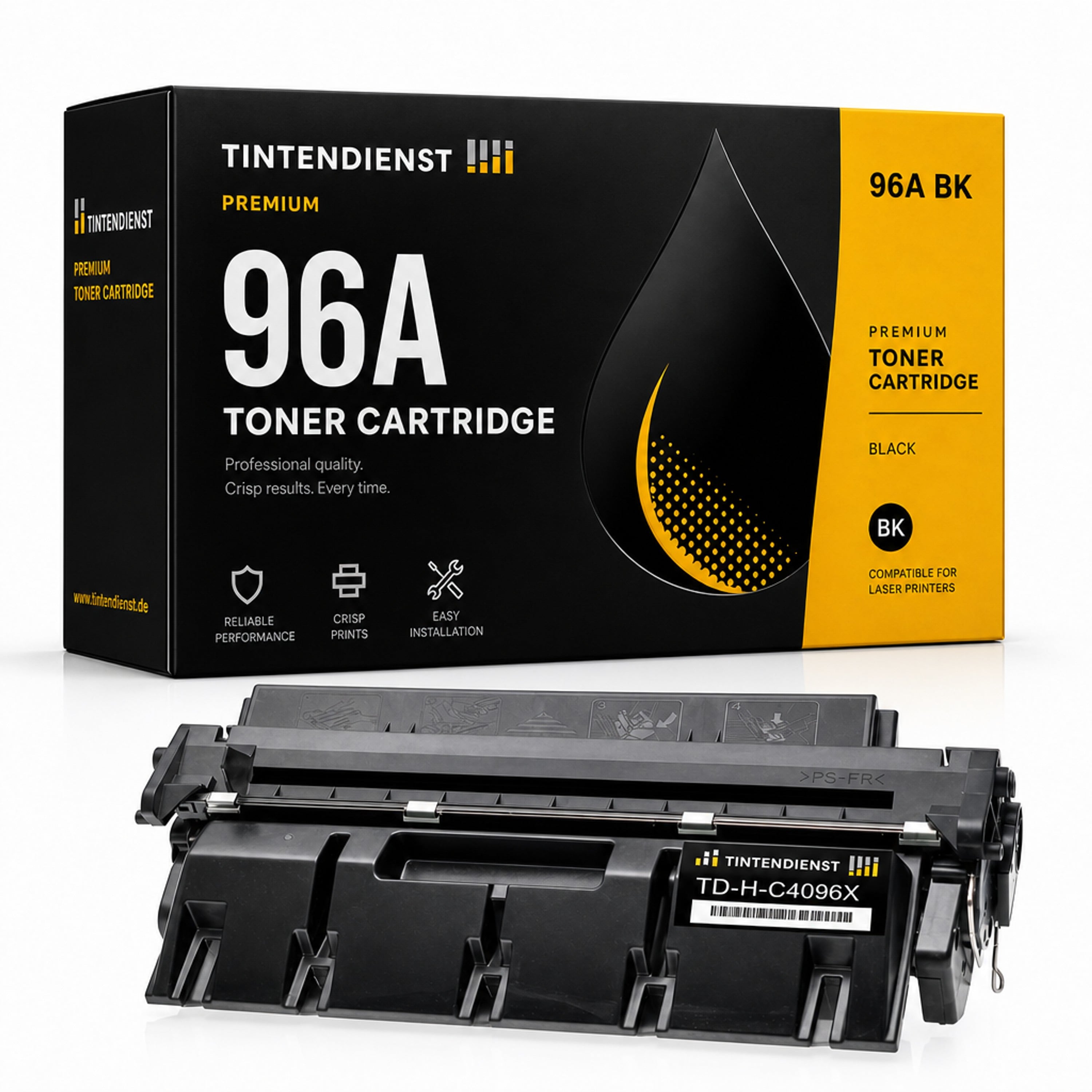 Toner kompatibel zu HP 96A, schwarz