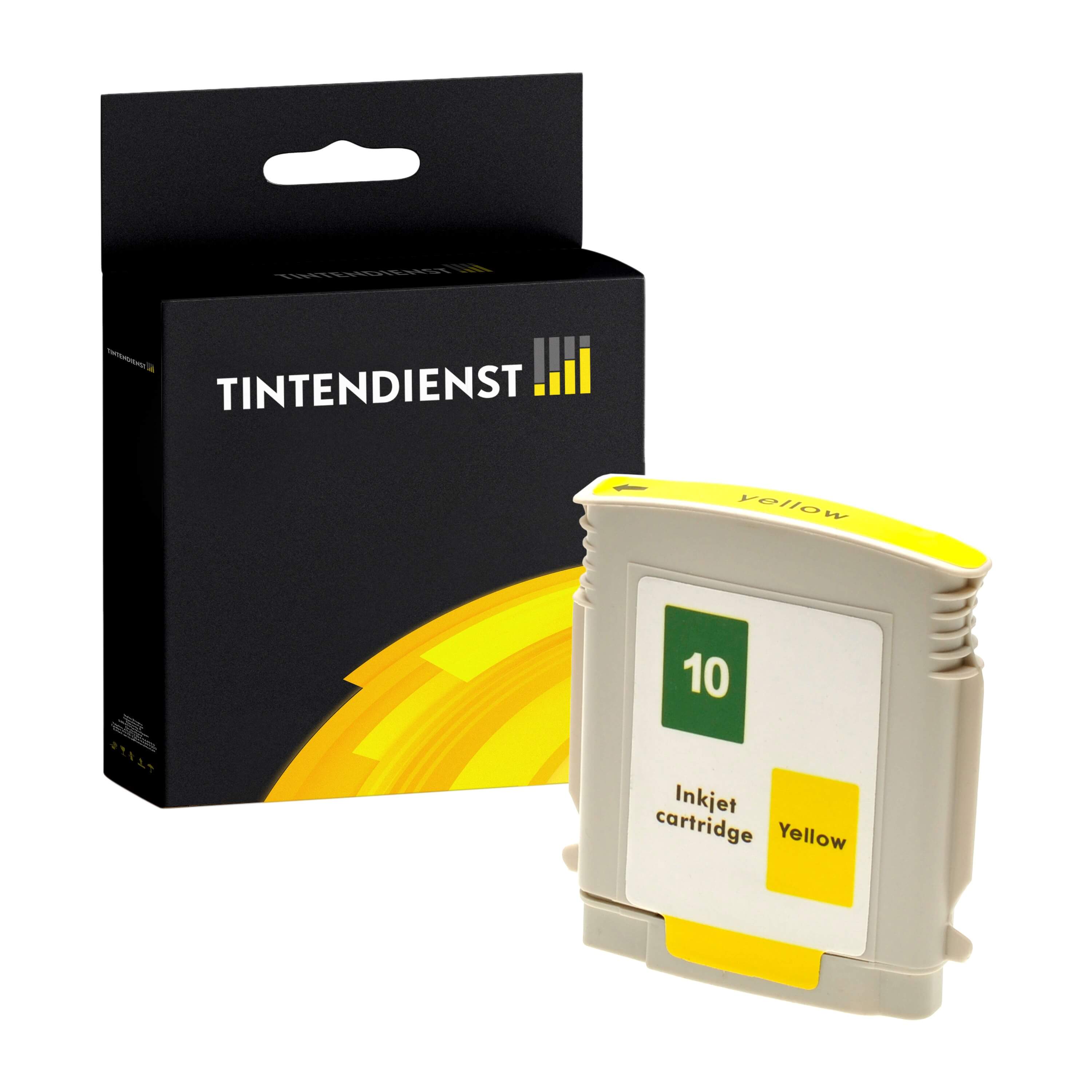 Druckerpatrone kompatibel zu HP 10, gelb