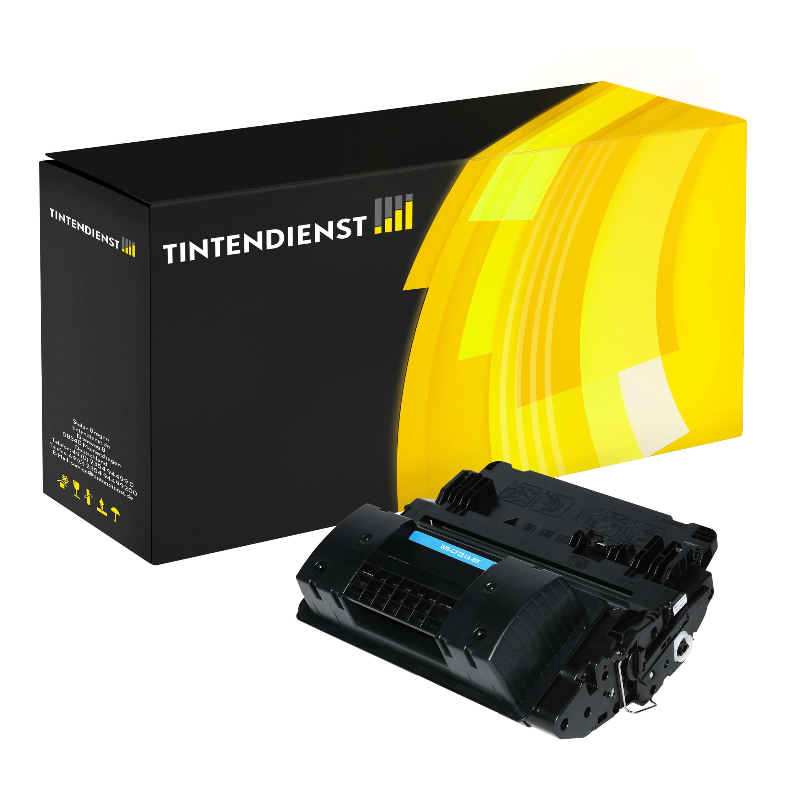 Toner kompatibel zu HP 81A, schwarz