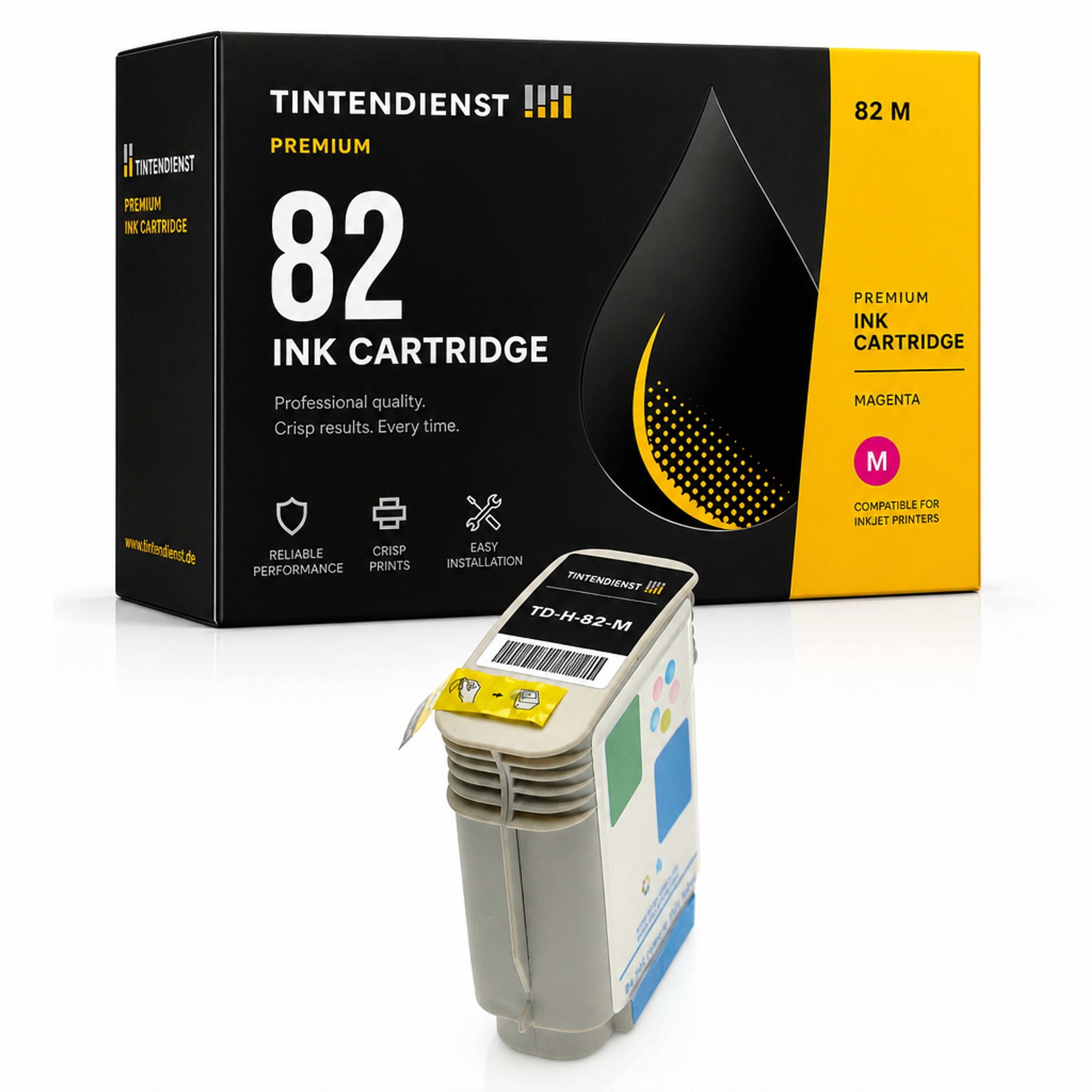 Druckerpatrone kompatibel zu HP 82, magenta
