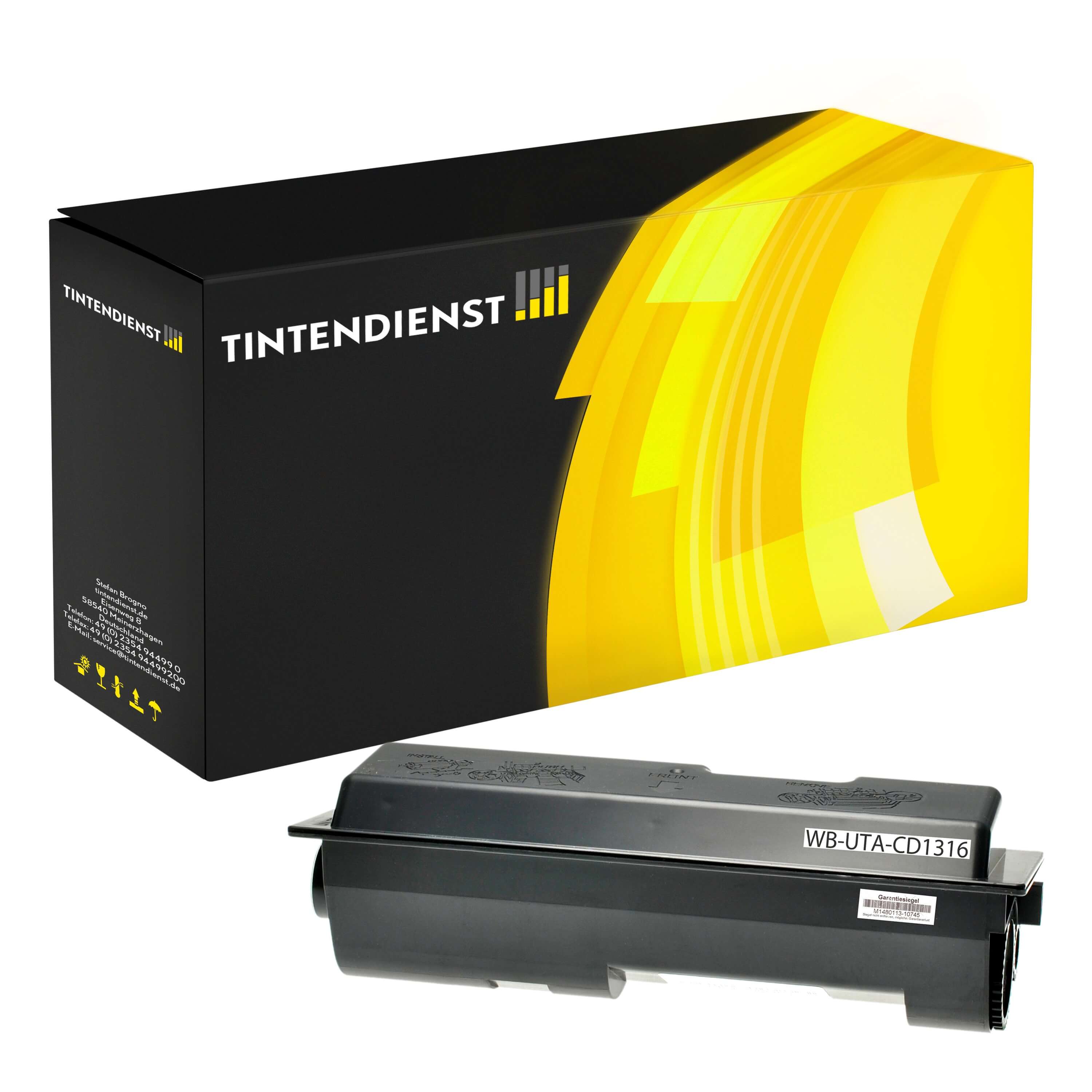 Toner kompatibel zu Utax 4411810010, schwarz