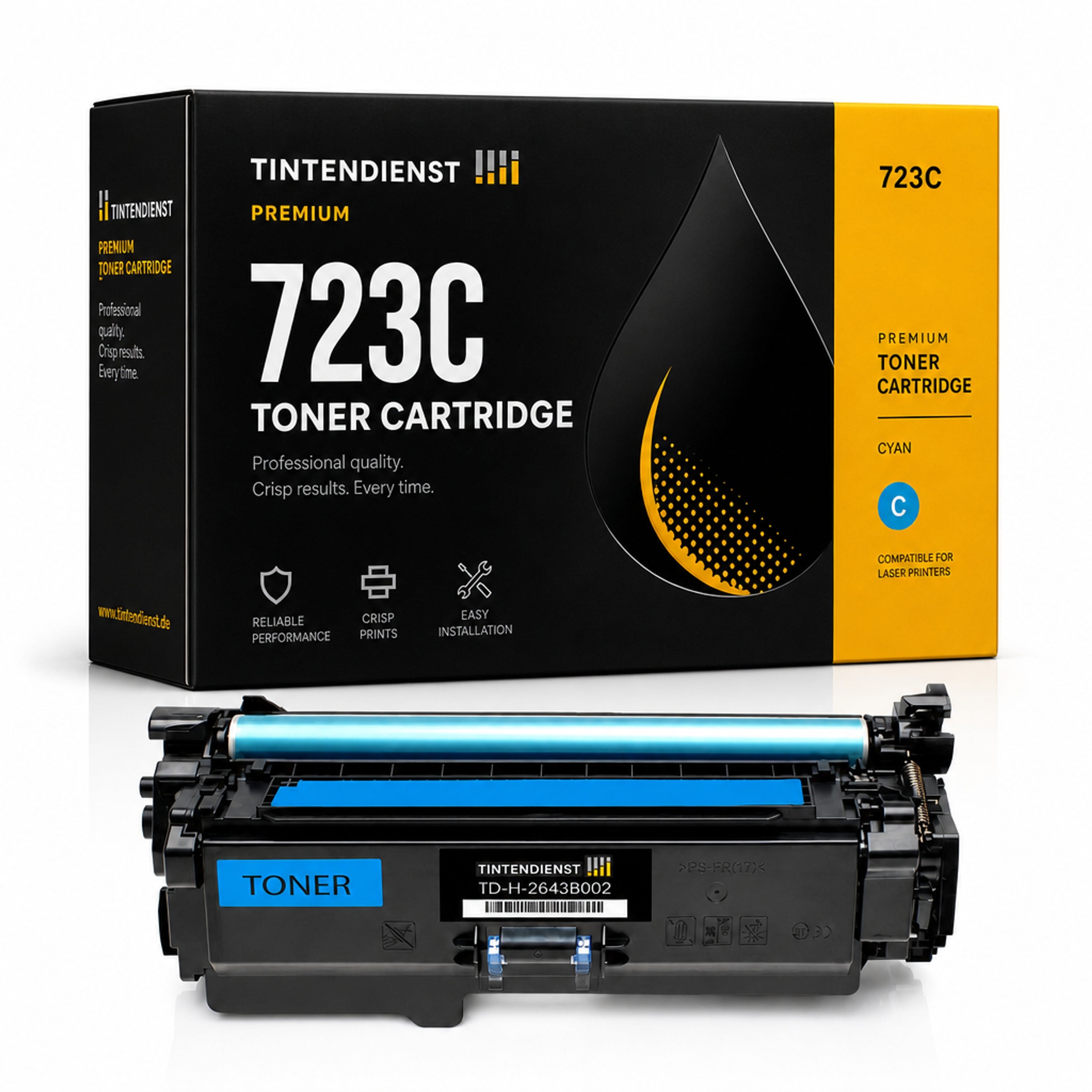 Toner kompatibel zu Canon 723C, cyan