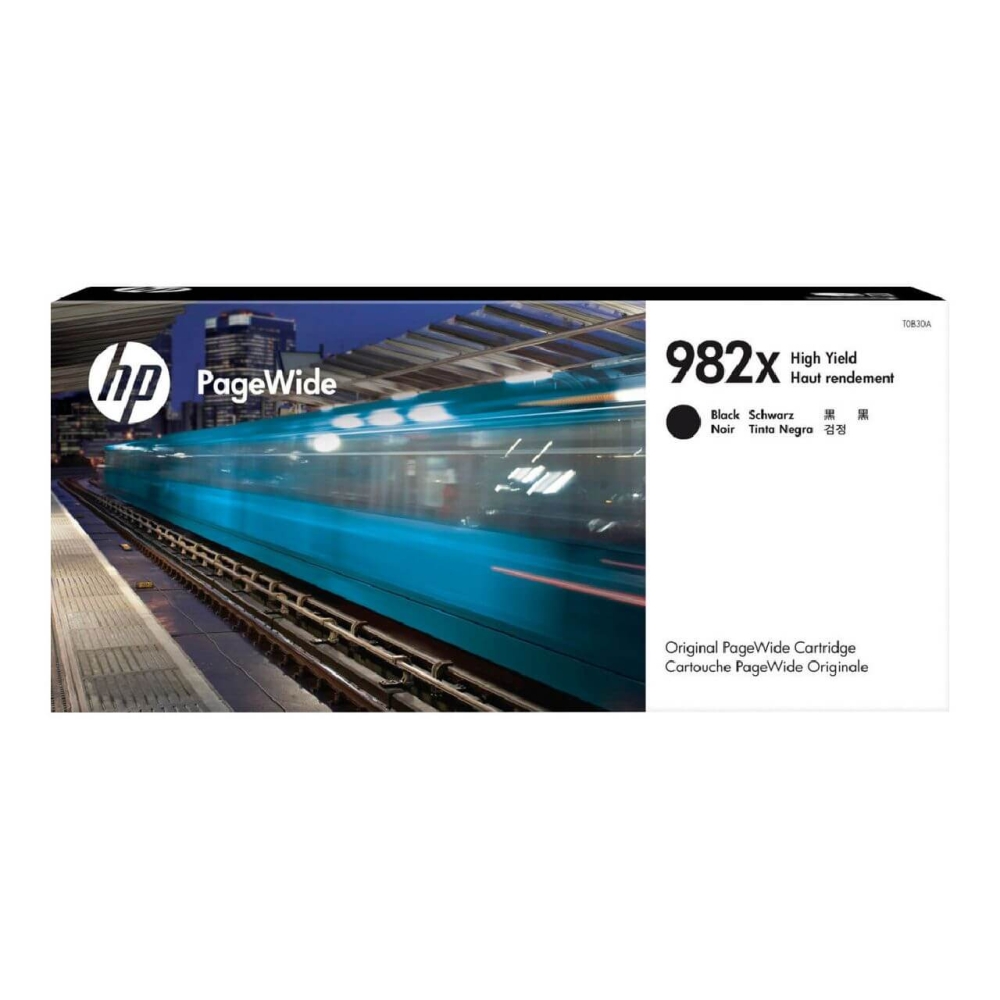 Original HP Tintenpatrone T0B30A / 982X Schwarz