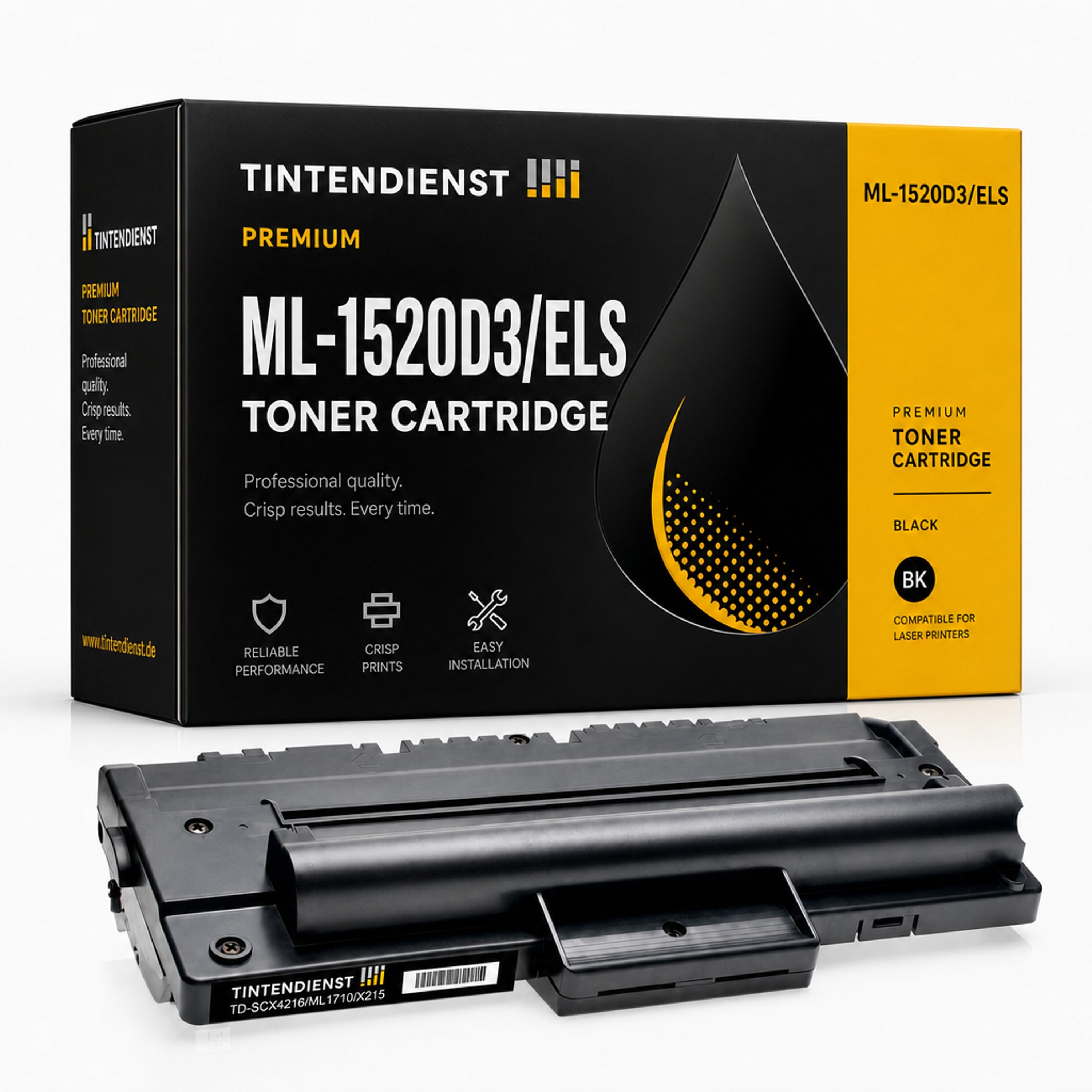 Toner kompatibel zu Samsung ML-1520D3/ELS, schwarz