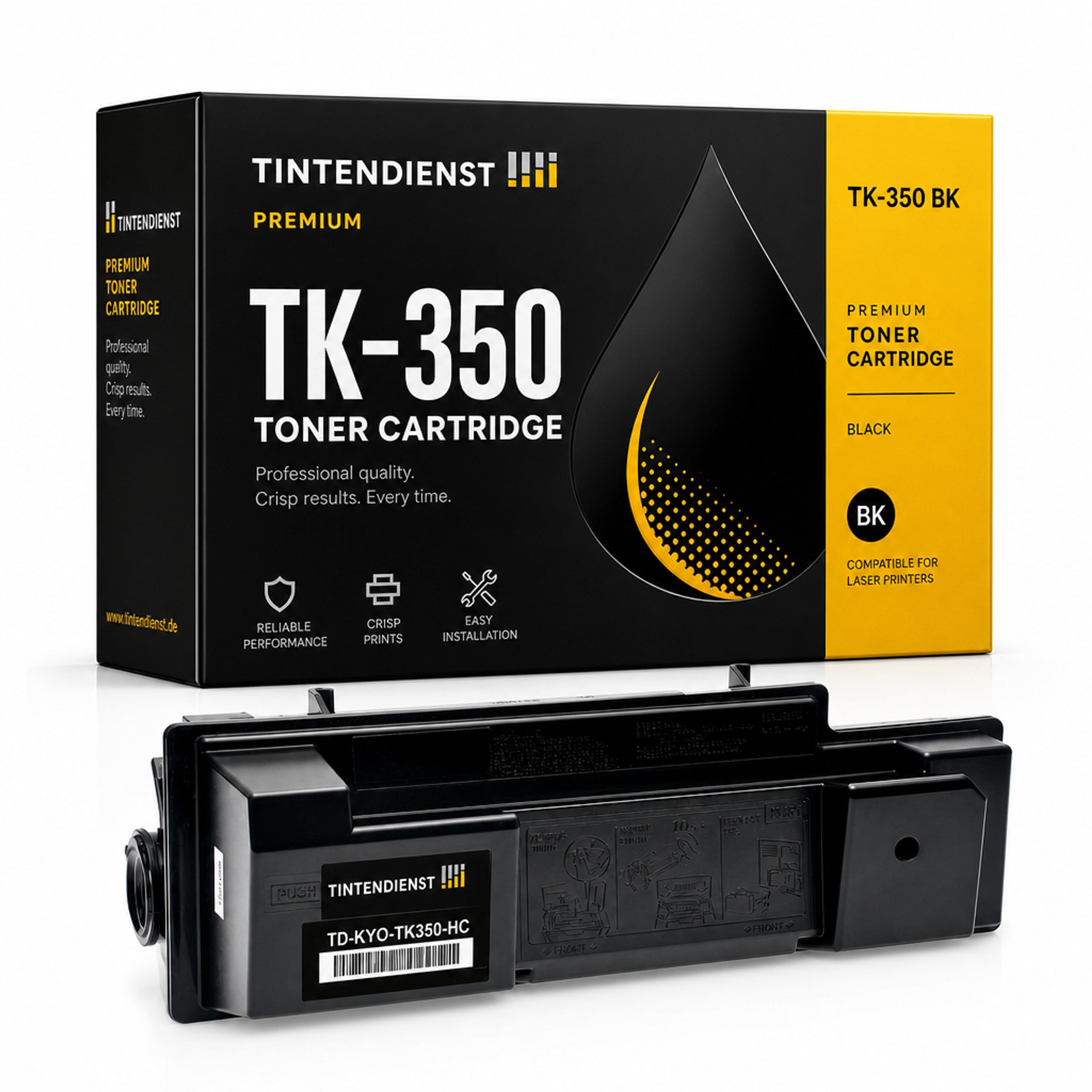 Toner kompatibel zu Kyocera TK-350, schwarz