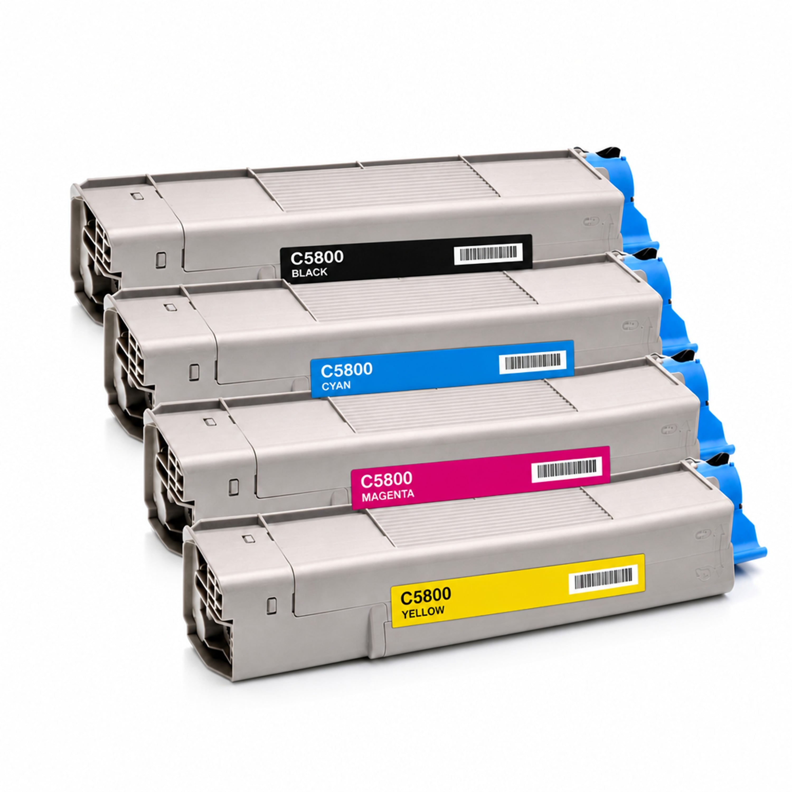 Multipack - Toner ersetzt OKI 43324421, 4 Toner