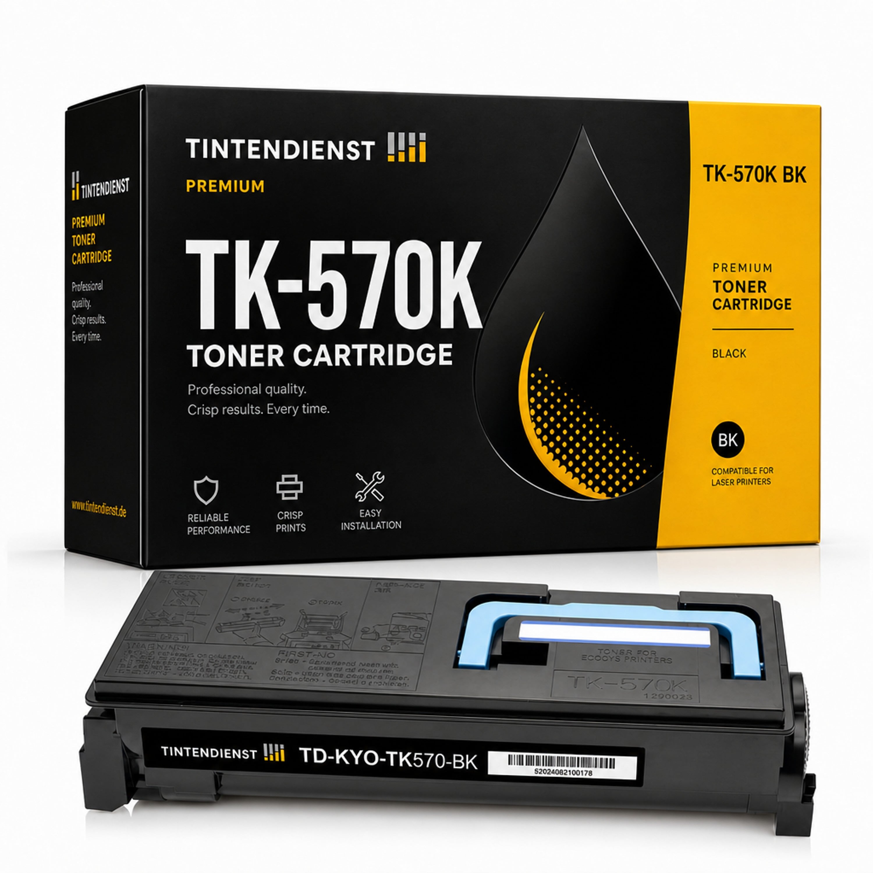 Toner kompatibel zu Kyocera TK-570K, schwarz