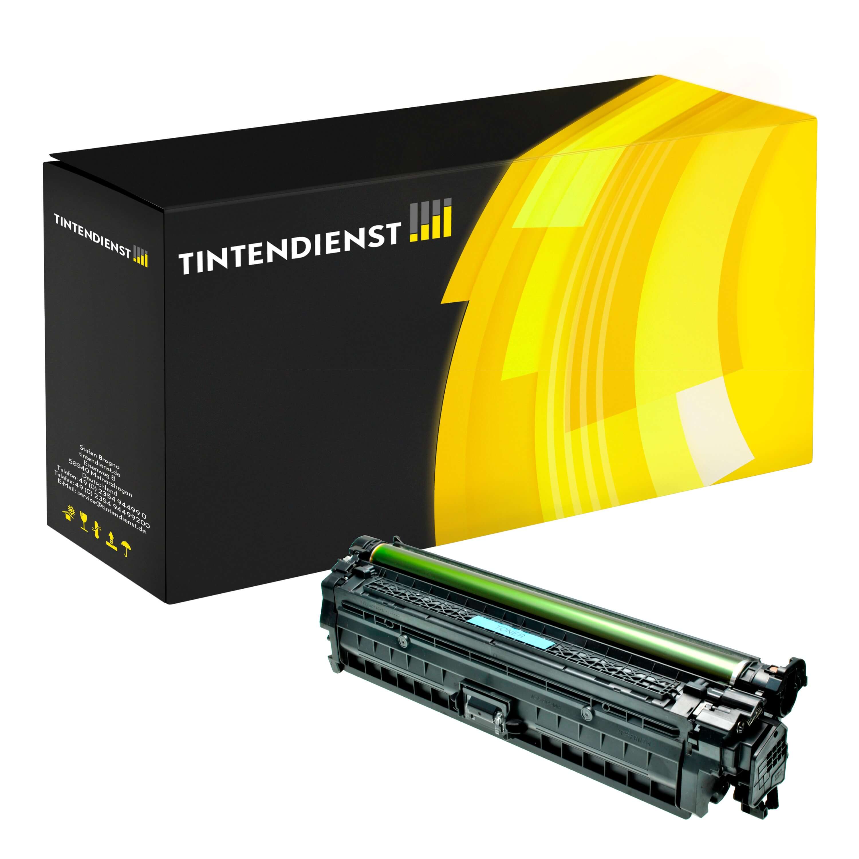 Toner kompatibel zu HP 651A, cyan