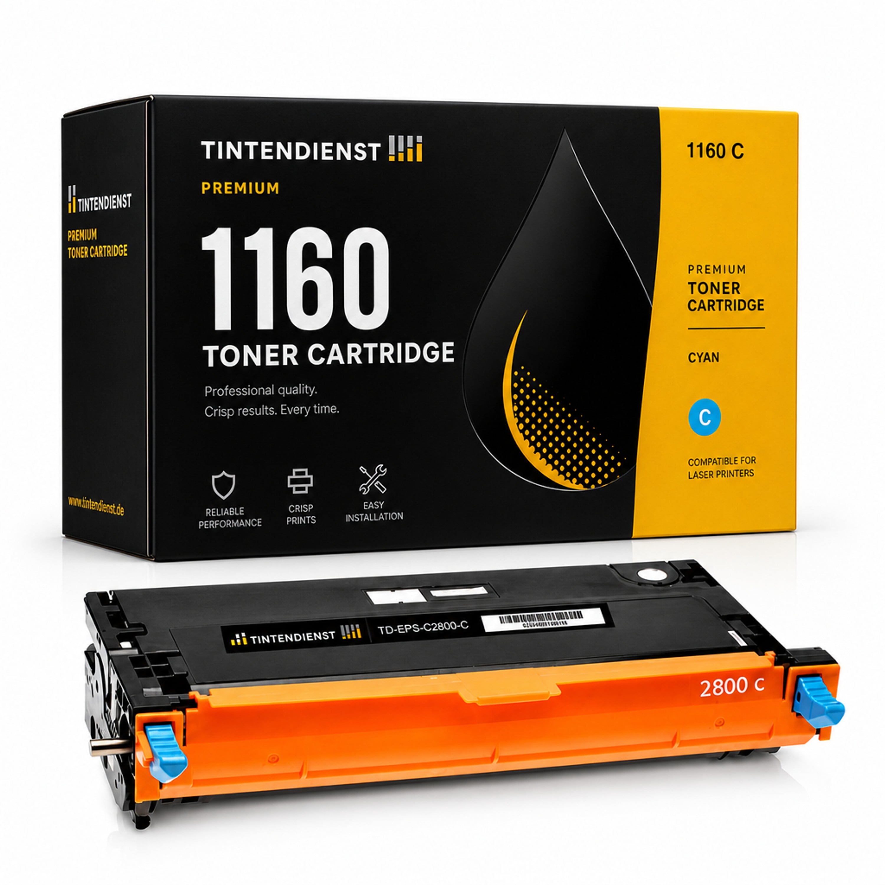 Toner kompatibel zu Epson 1160, cyan