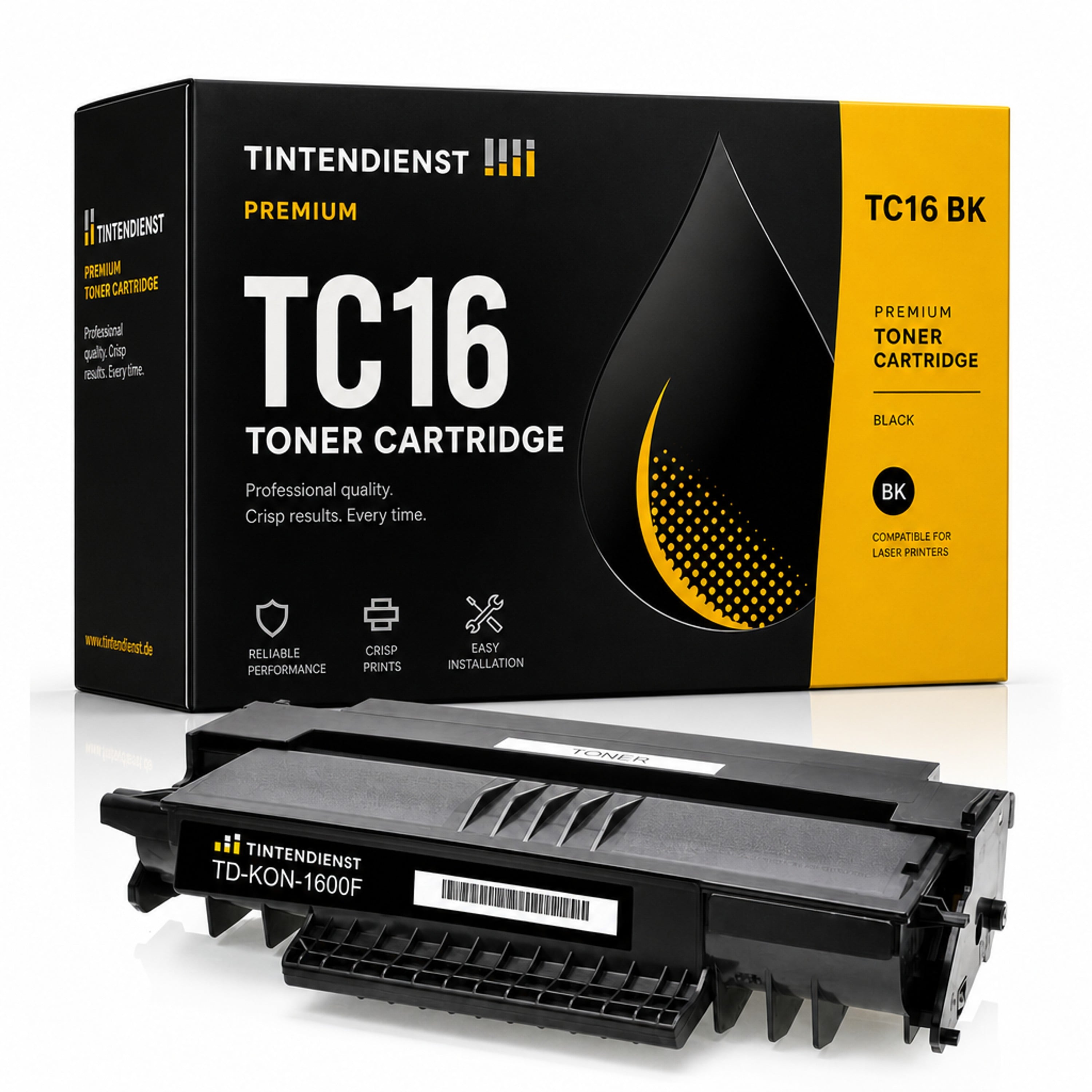 Toner kompatibel zu Konica Minolta TC16, schwarz