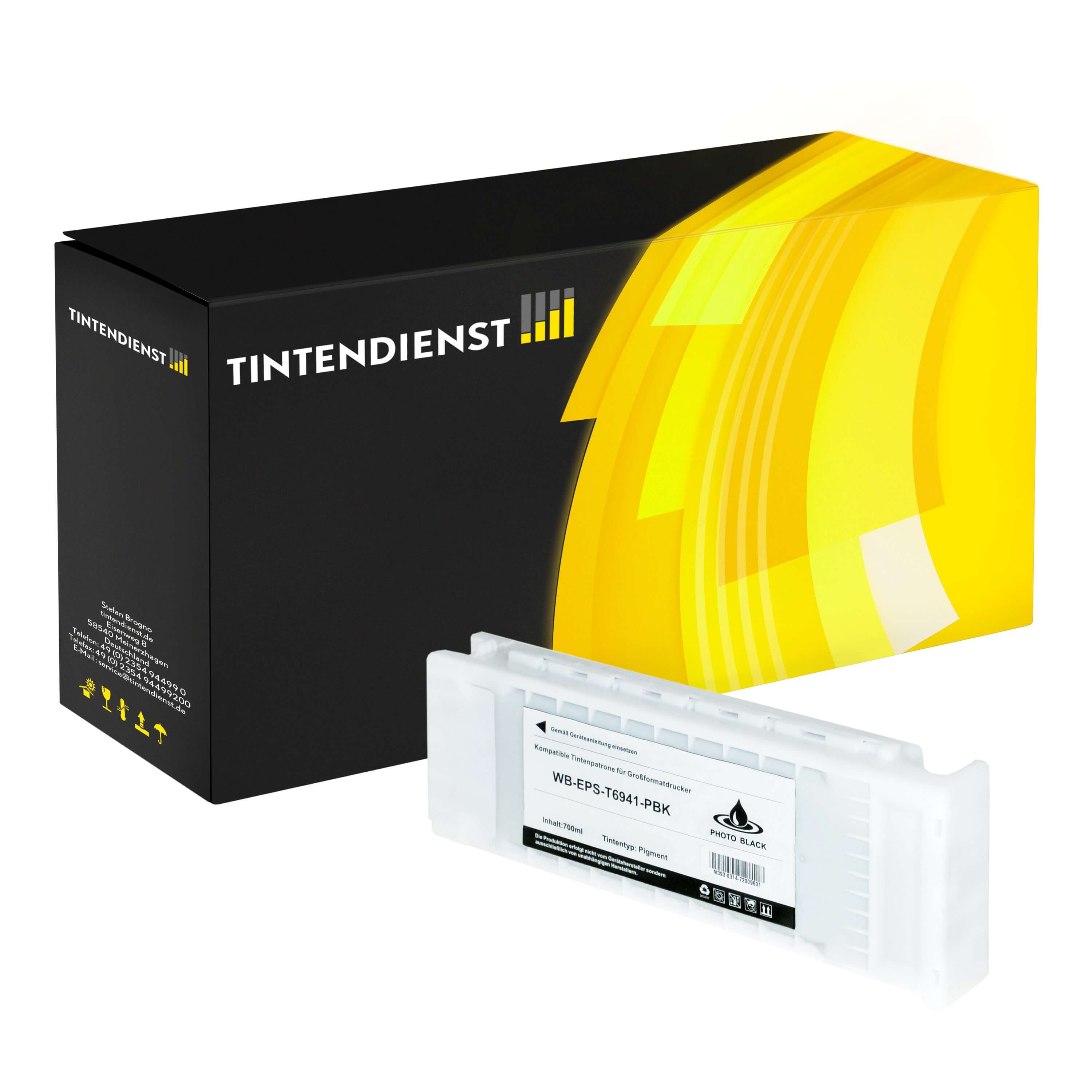 Druckerpatrone kompatibel zu Epson T6941, photo schwarz