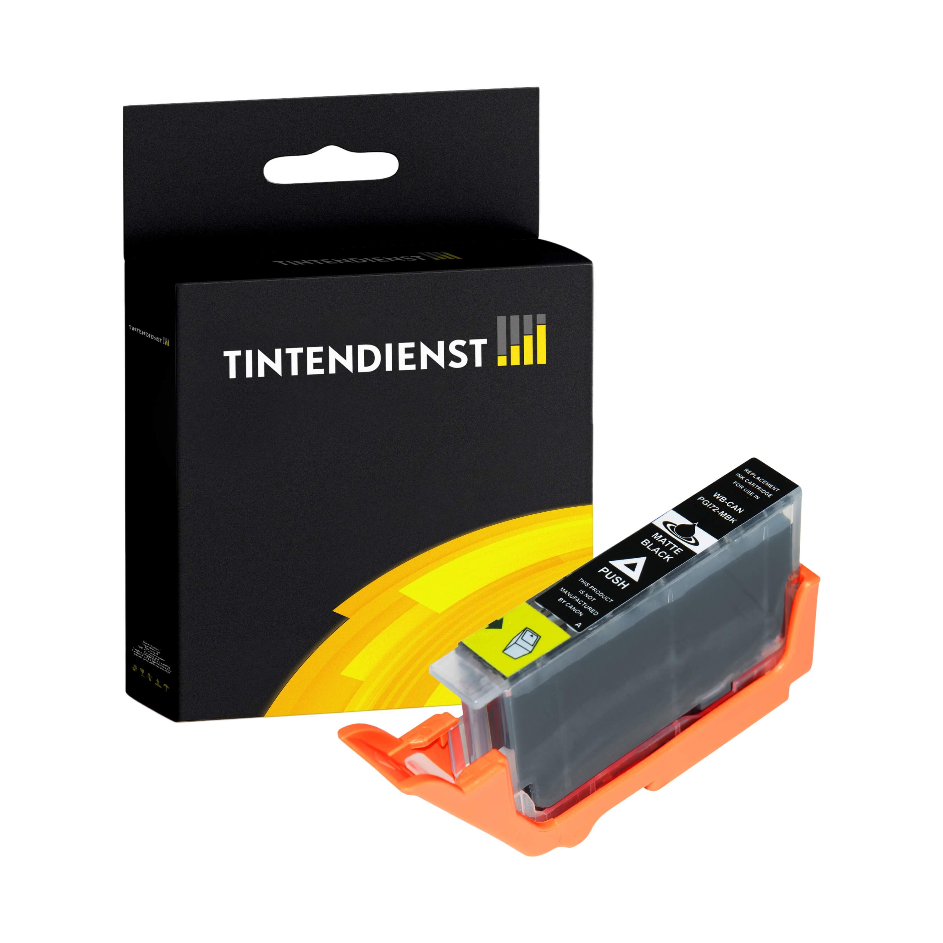 Tintendienst kompatibel für Canon Tintenpatrone 6402B001 / PGI-72MBK Matt Schwarz