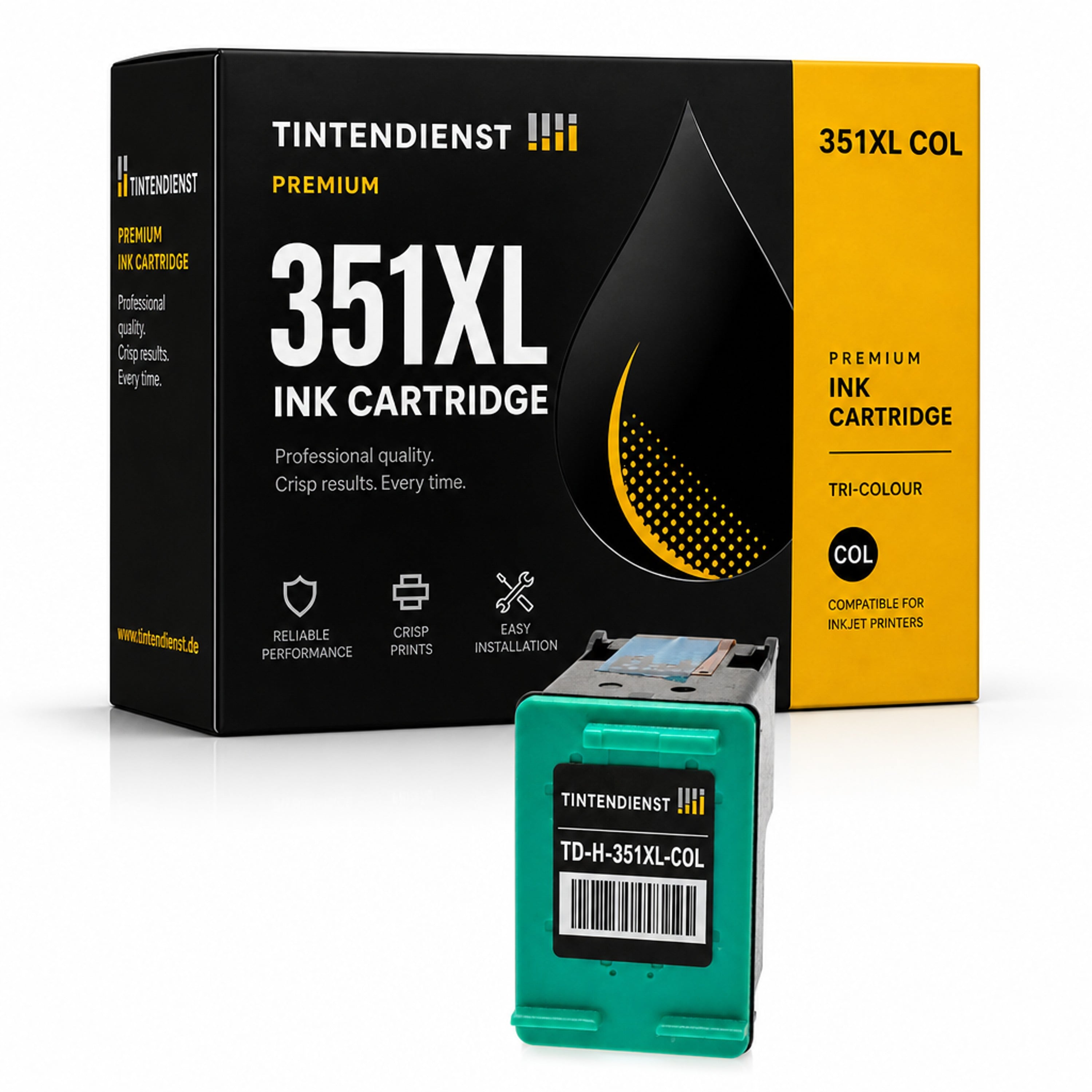 Druckerpatrone kompatibel zu HP 351XL, color