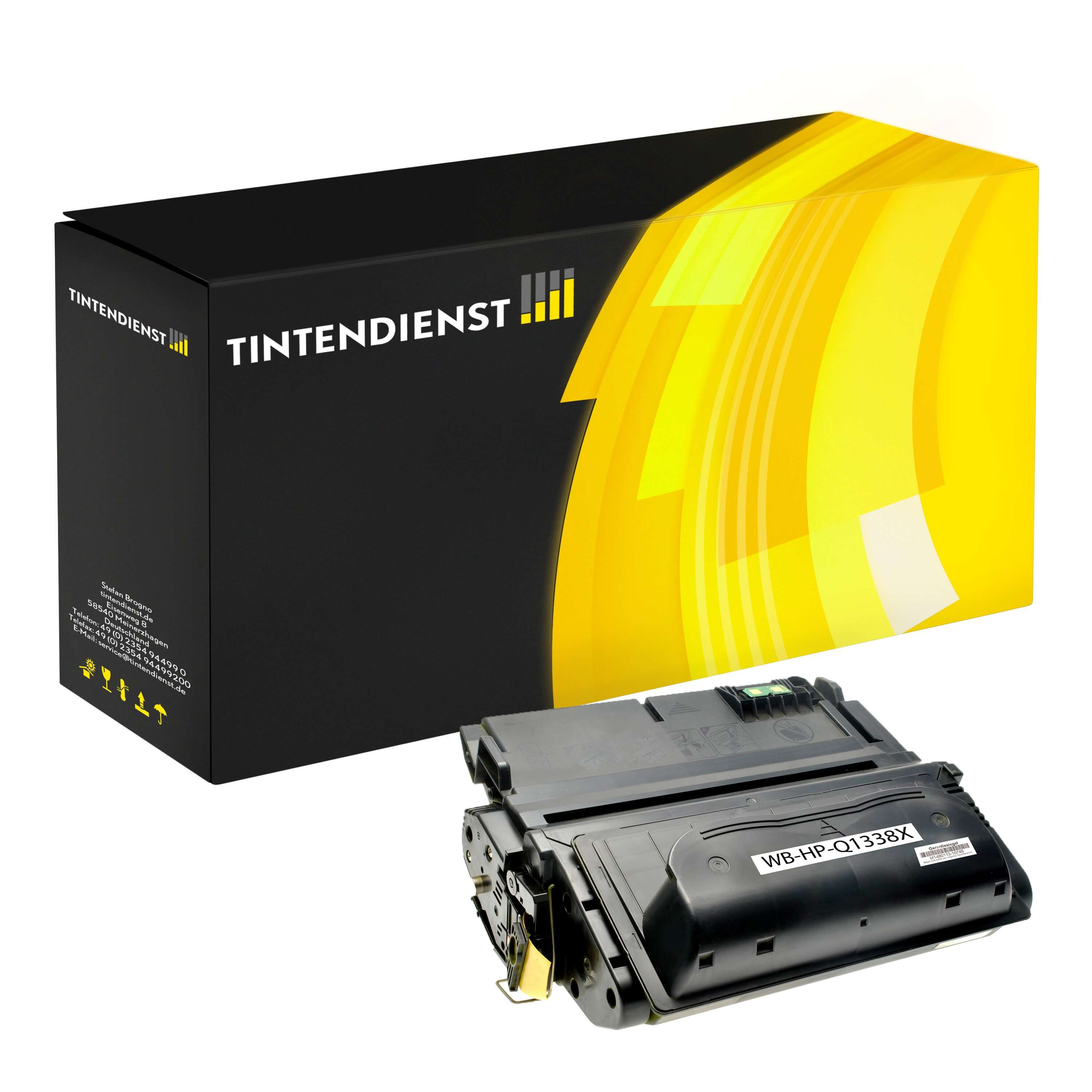 Toner kompatibel zu HP 38A, schwarz