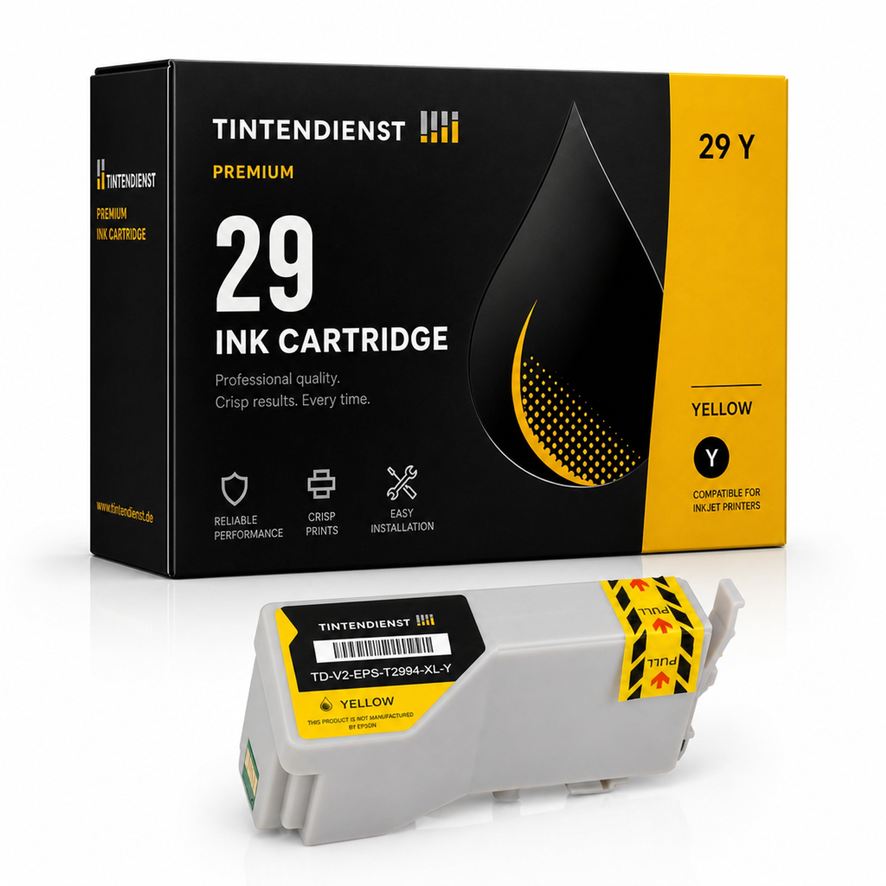 Druckerpatrone kompatibel zu Epson 29, gelb