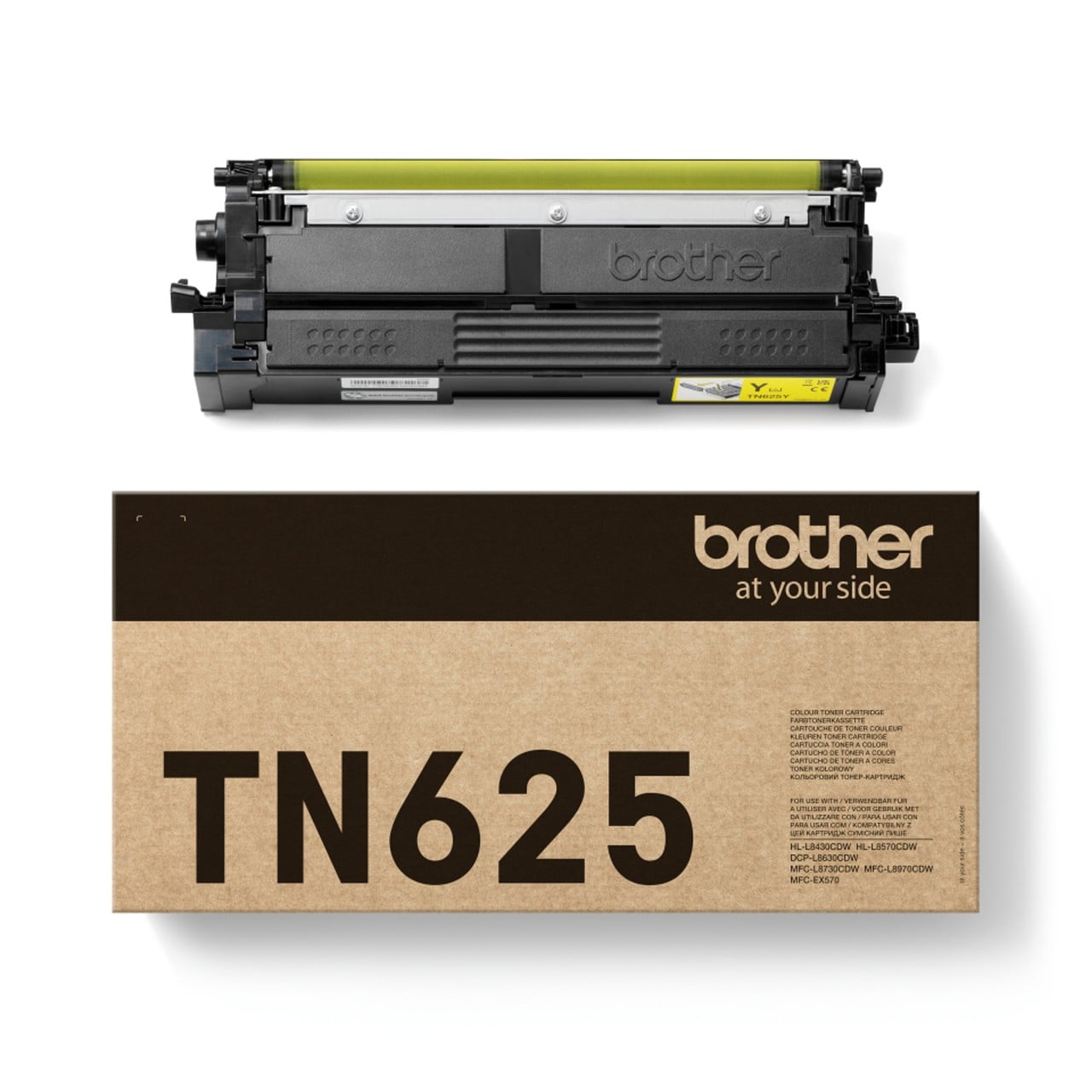 Original Brother TN-625Y Toner Gelb