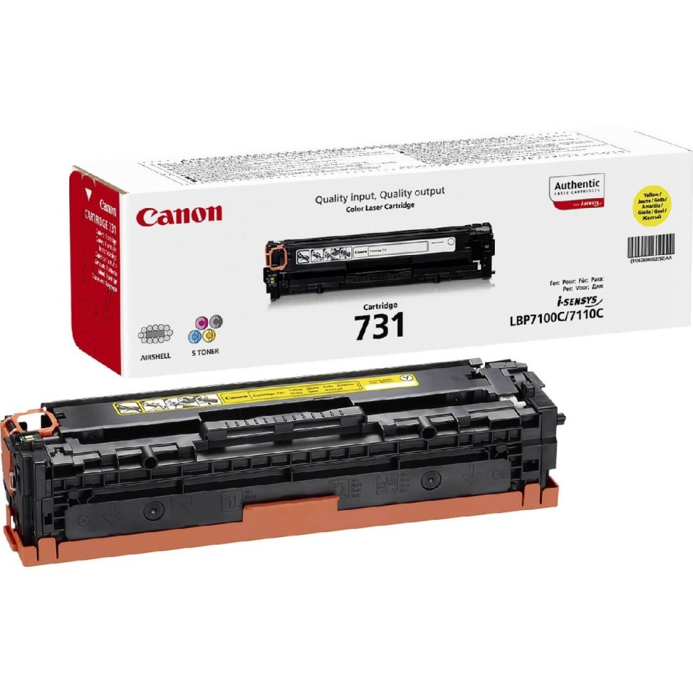 Original Toner für Canon 731Y 6269B002