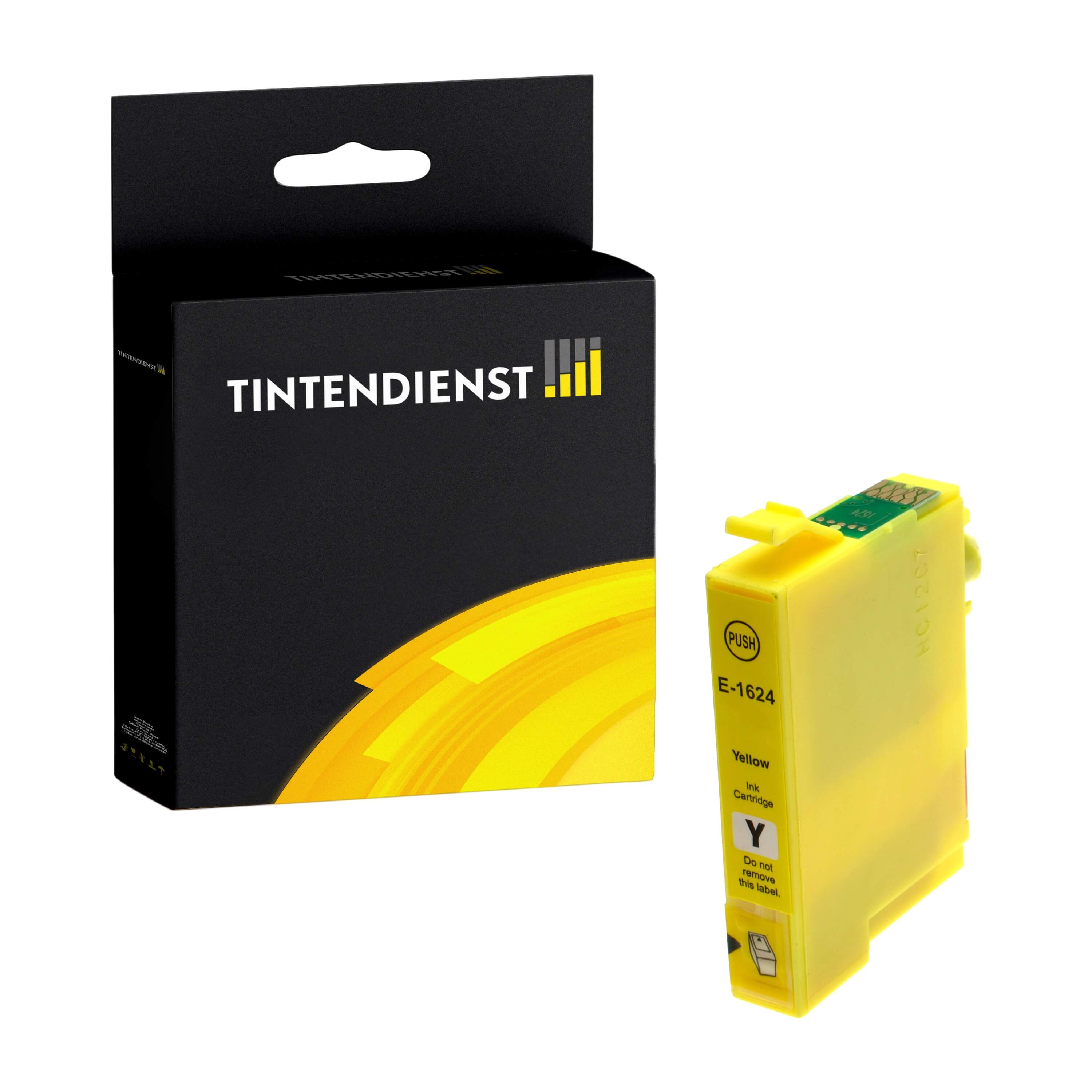 Tintendienst kompatibel für Epson Tintenpatrone C13T16244010 / 16 Gelb
