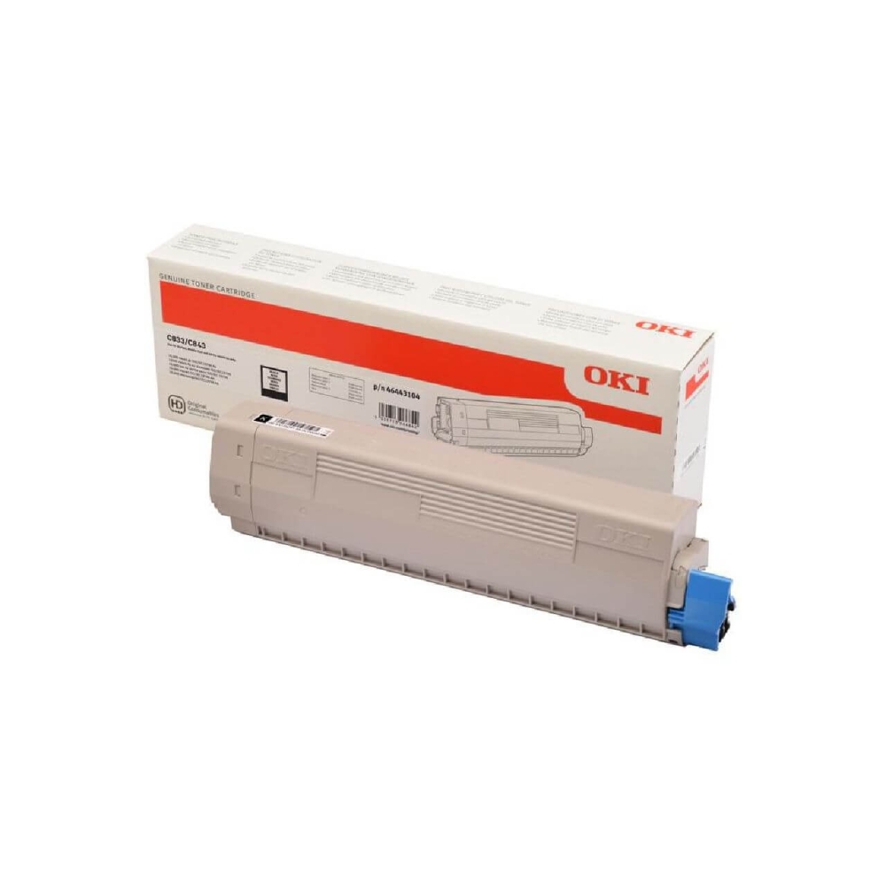 Original OKI Toner 46443104 Black