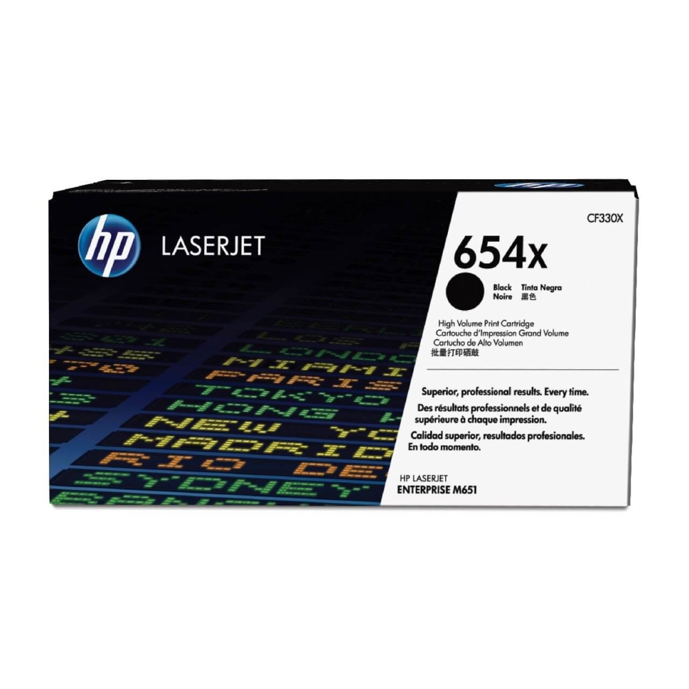 Original HP Toner CF330X/654X bk