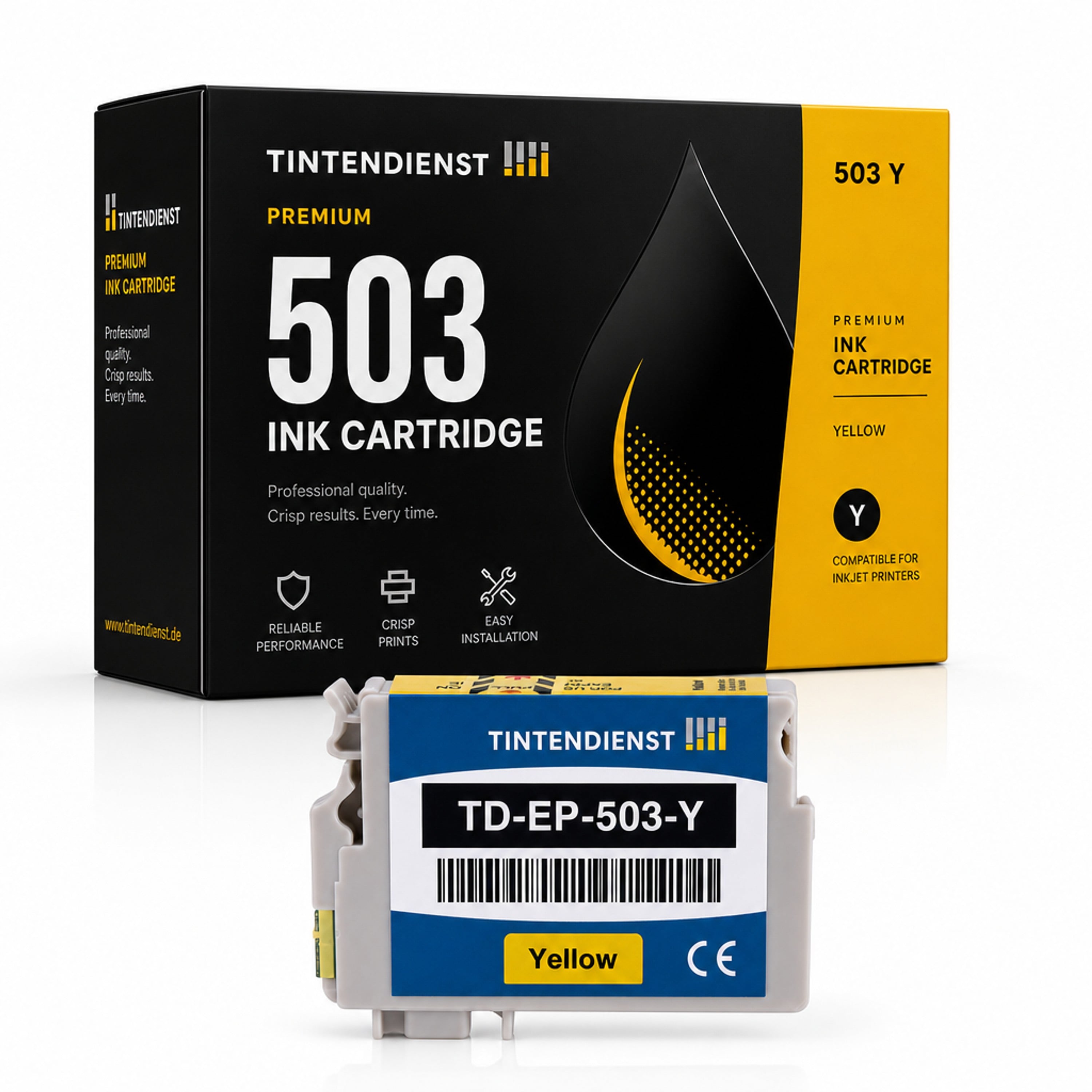 Druckerpatrone kompatibel zu Epson 503, gelb