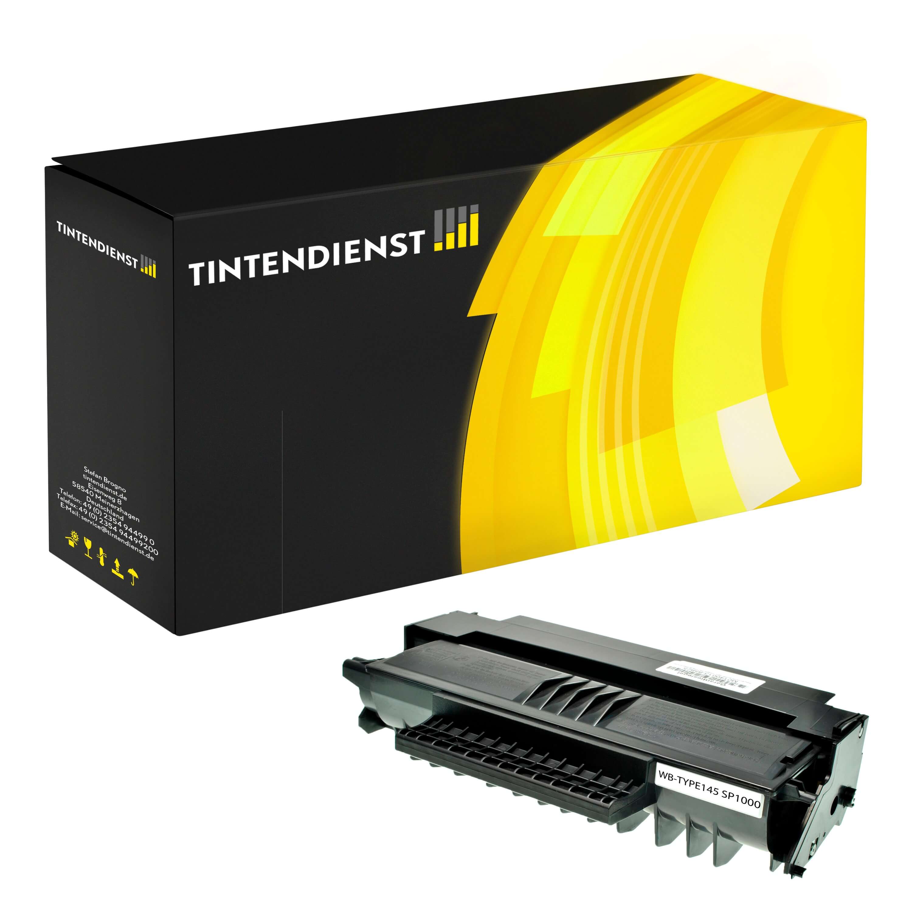 Tintendienst Toner Ricoh SP1000 413196 bk
