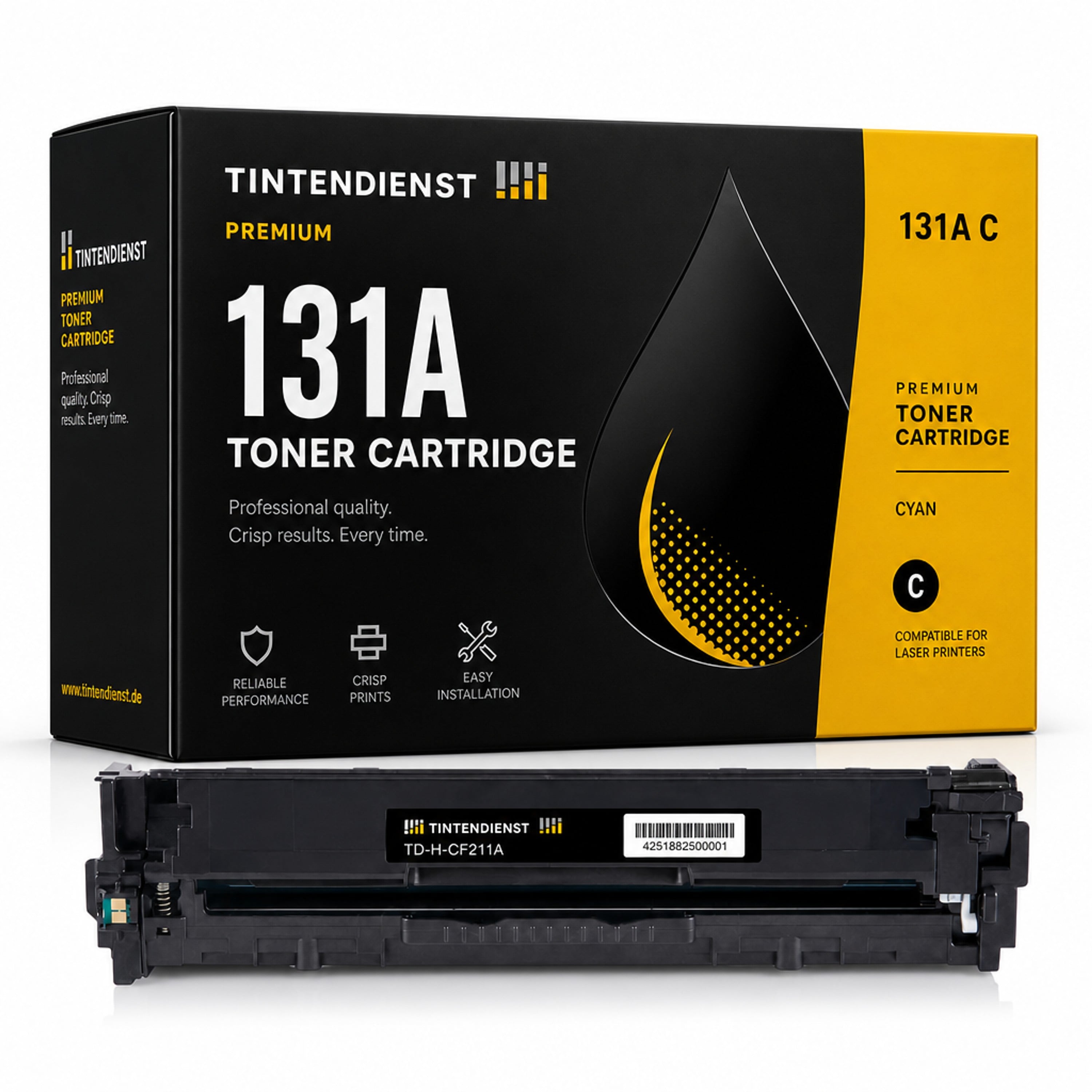 Toner kompatibel zu HP 131A, cyan