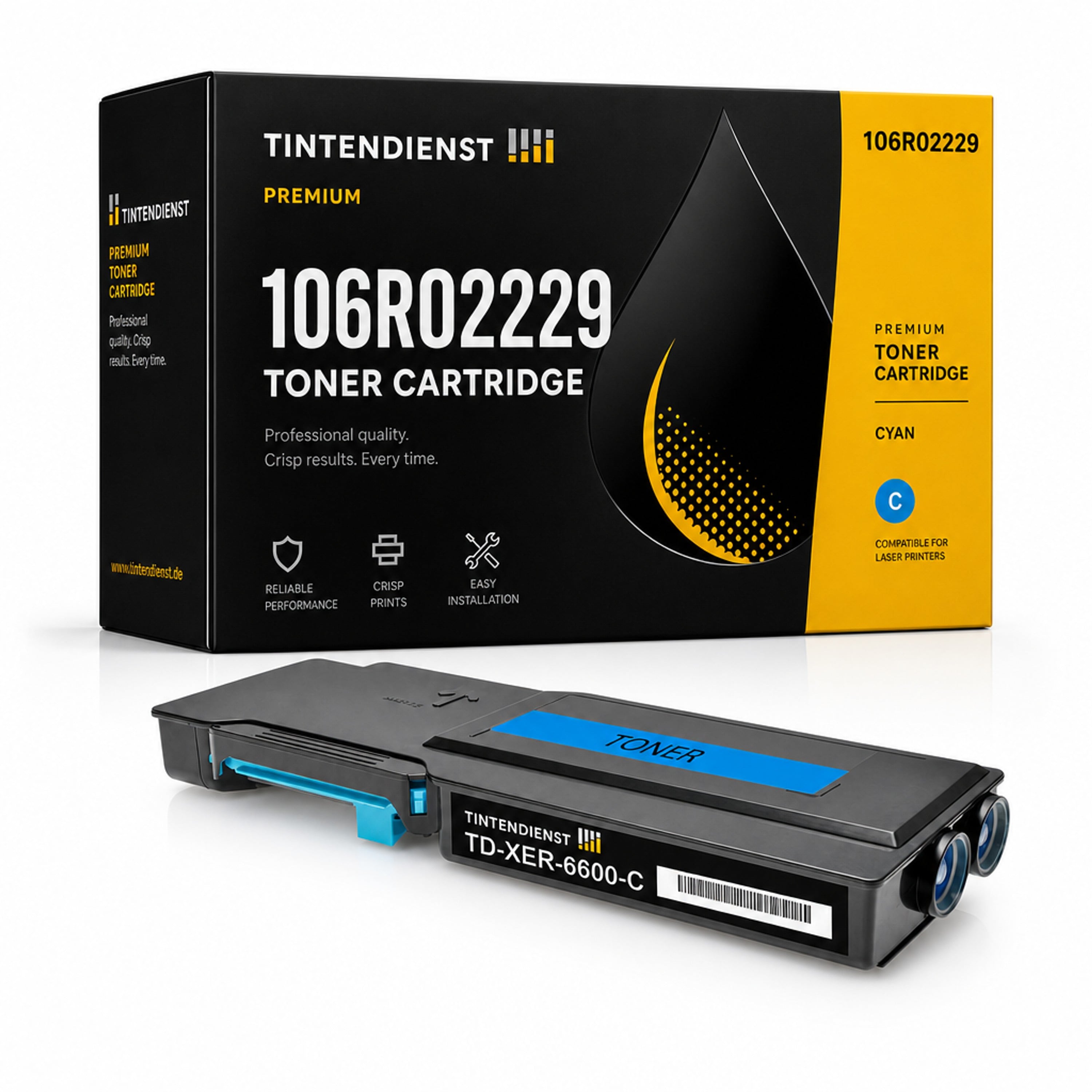 Toner kompatibel zu Xerox 106R02229, cyan